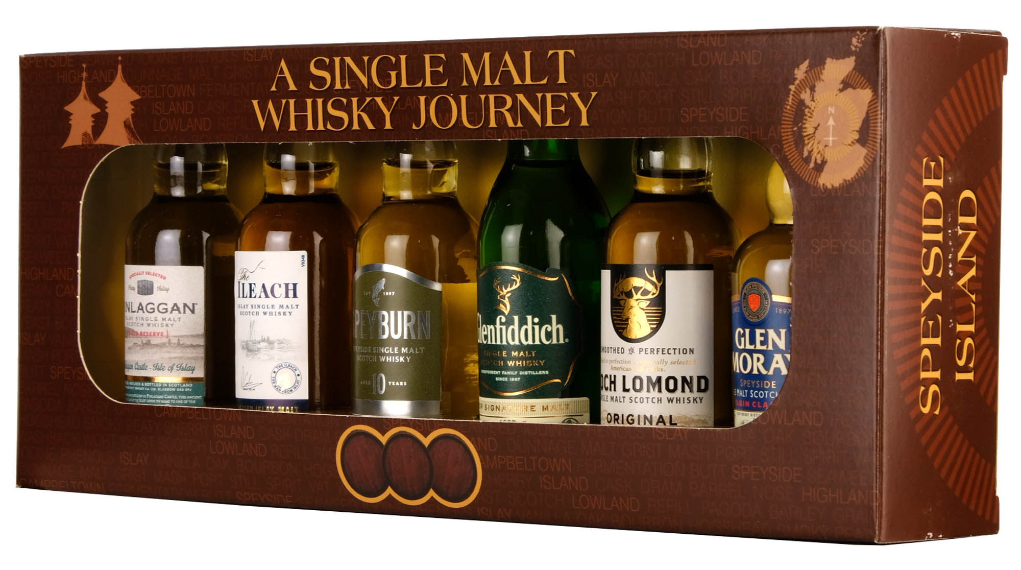 A Single Malt Whisky Journey | Whisky Miniature Gift Set