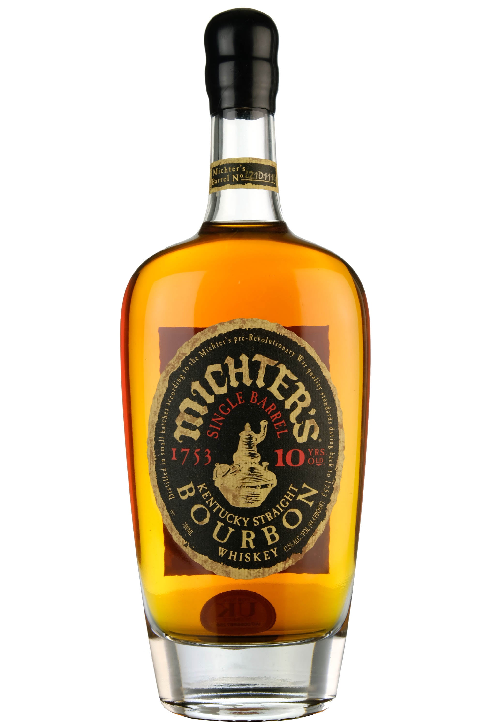 Michter's 10 Year Old Bourbon Single Barrel L21D1114 Bottled 2021