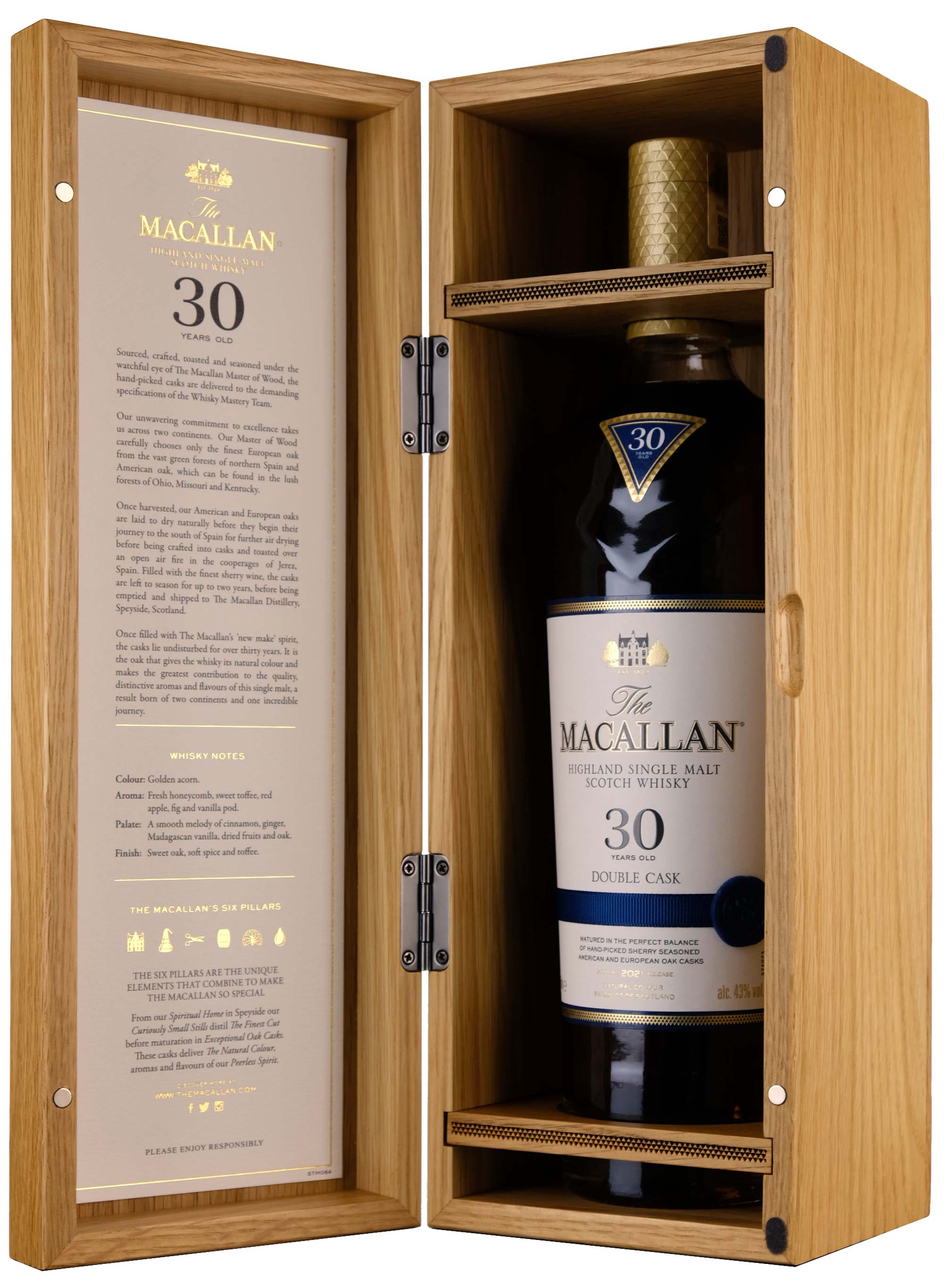 Macallan 30 Year Old Double Cask 2021 - Whisky-Online Shop