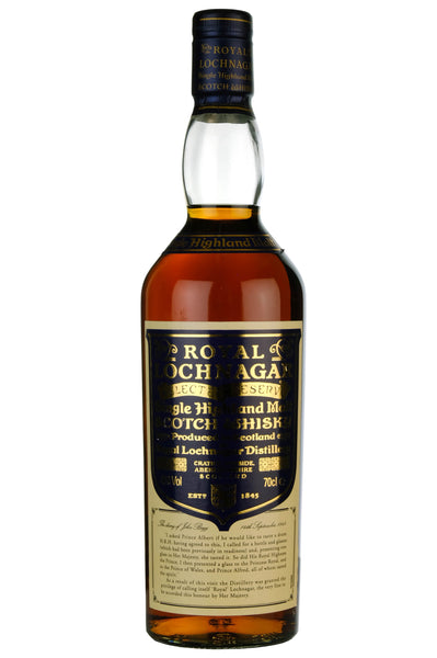 ウイスキー  Lochnagar Selected Reserve 750ml Royal Lochnagar Selected Reserve (Old) - Whisky-Online Shop
