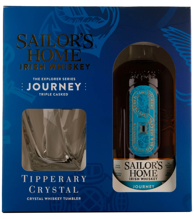 Sailor's Home The Journey | Tipperary Crystal Tumbler Pack