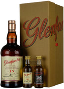 Glenfarclas 15 Year Old Gift Pack Including 25 Year Old & 105 Miniatures