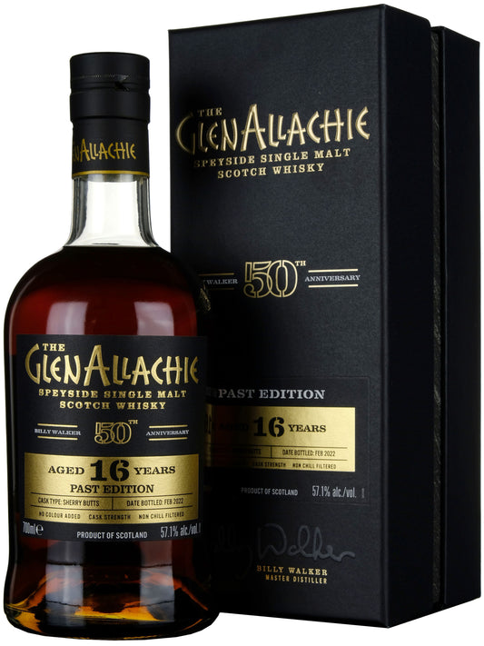 Glenallachie 16 Year Old Billy Walker 50th Anniversary Past Edition Bottled 2022