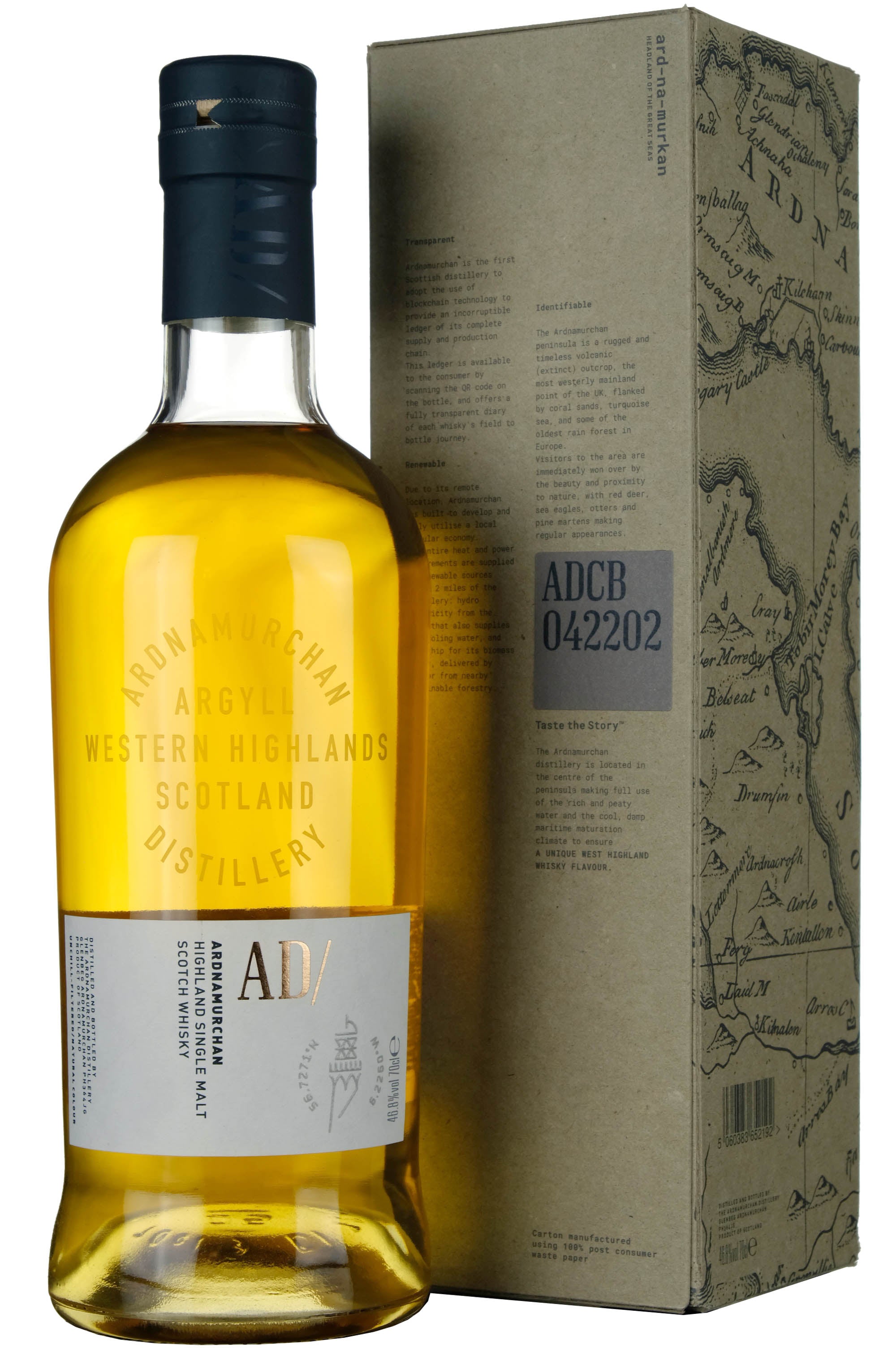 Ardnamurchan Distillery ウイスキー4本セット Ardnamurchan AD core range in review - The Road to Dram