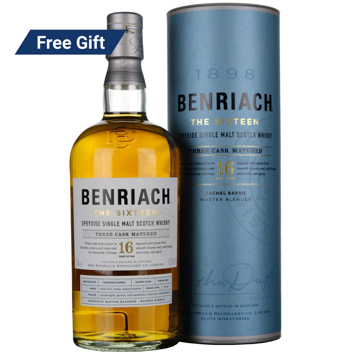 Benriach The Sixteen 16 Year Old Three Cask Matured