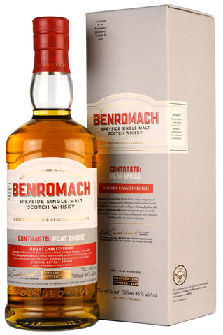 Benromach Contrasts 2014-2023 | Peat Smoke Sherry Cask Matured