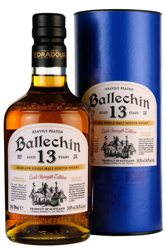 Edradour Ballechin 2009 | 13 Year Old Cask Strength Batch 001