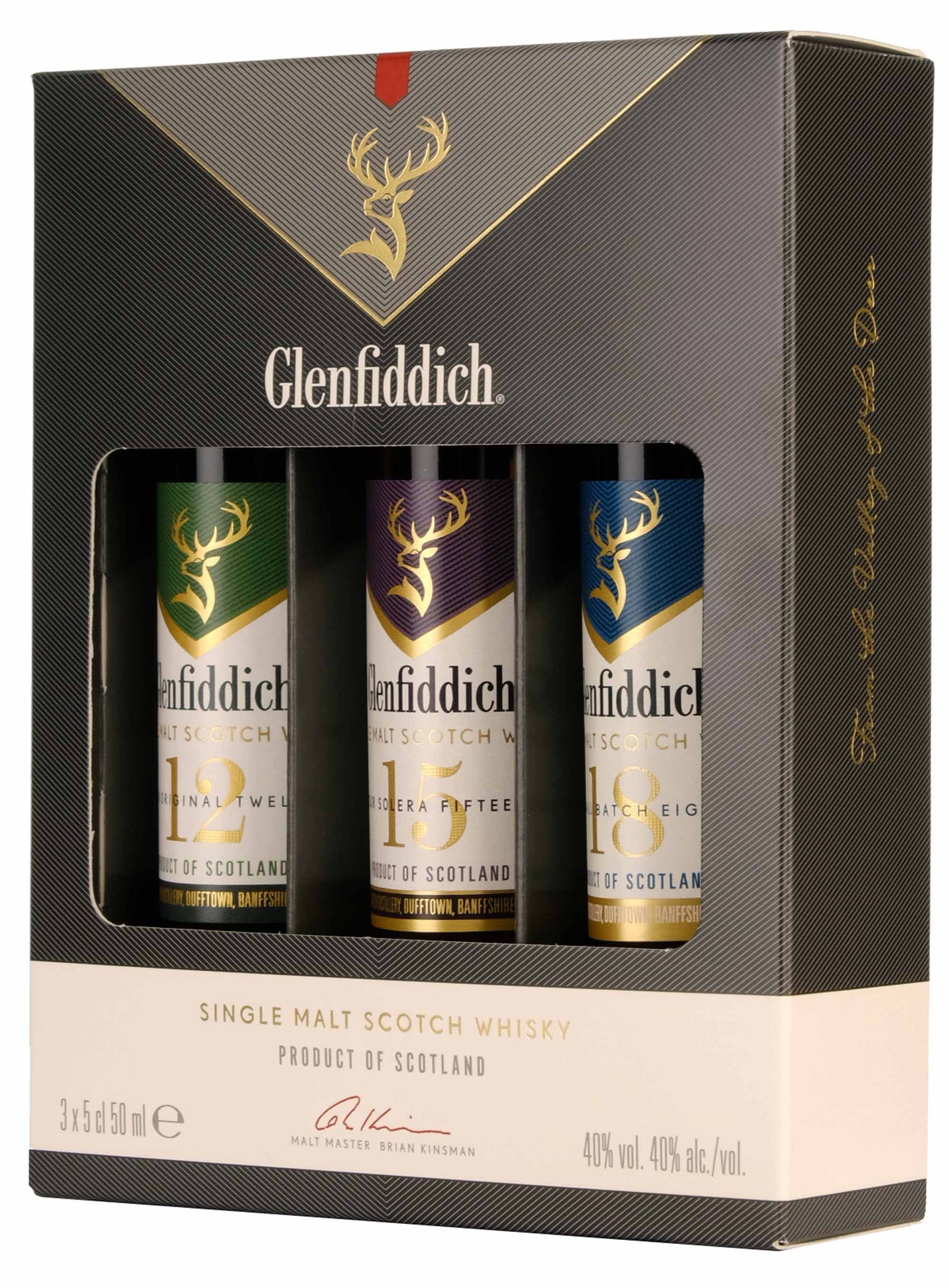 Glenfiddich Mix Miniature Whisky Gift Pack Whisky