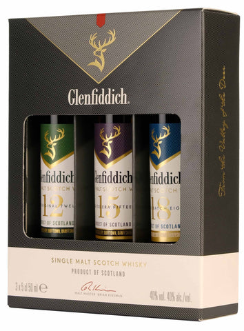 Glenfiddich Miniature Mix Gift Pack