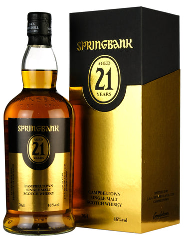 Springbank 21 Year Old Limited Edition 2021 Release