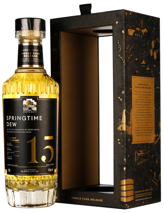 Auchroisk 2007-2023 | 15 Year Old Wemyss Malts Springtime Dew Single Cask