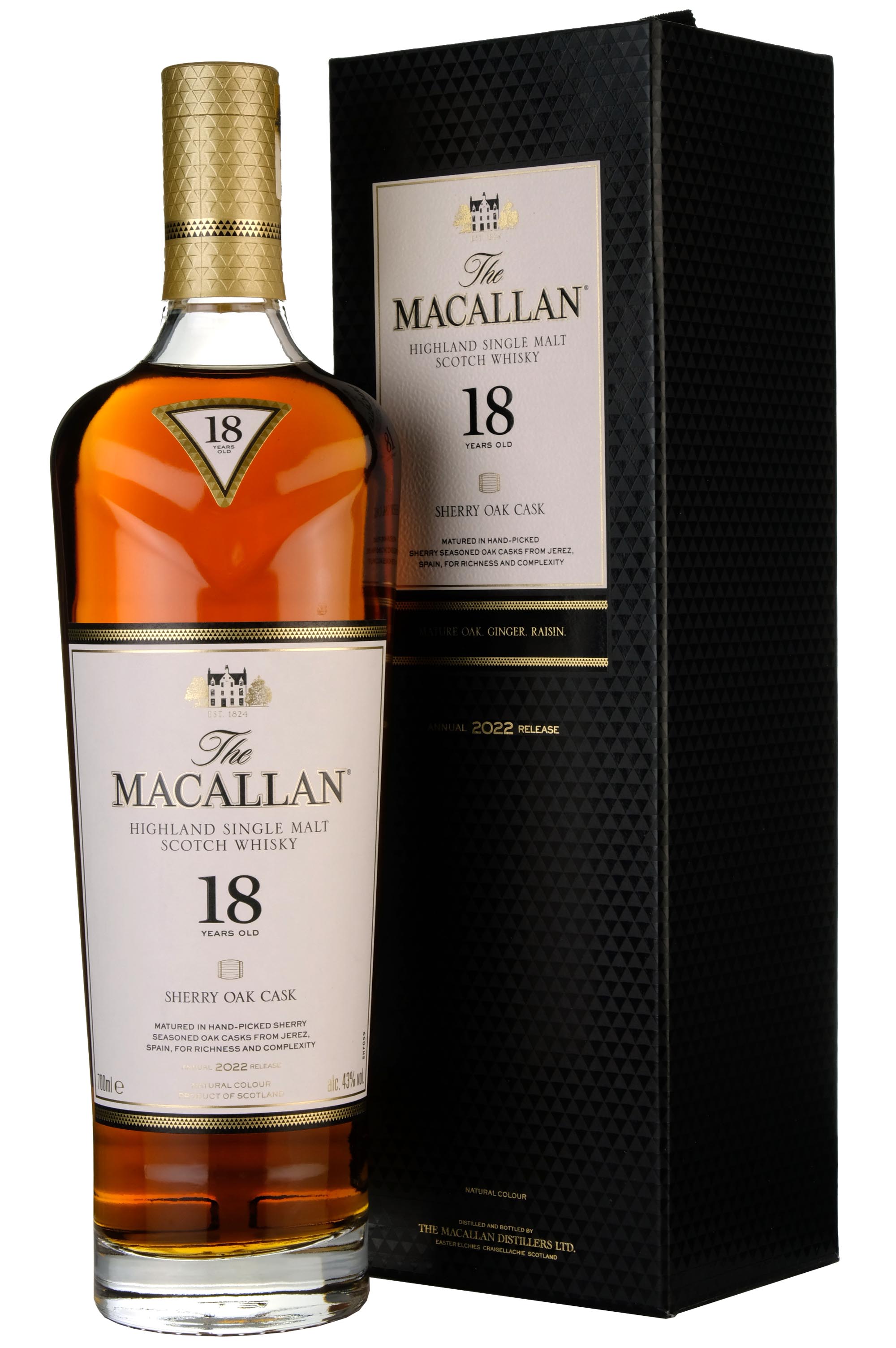 Macallan 18 Year Old Sherry Oak Cask 2022 Release