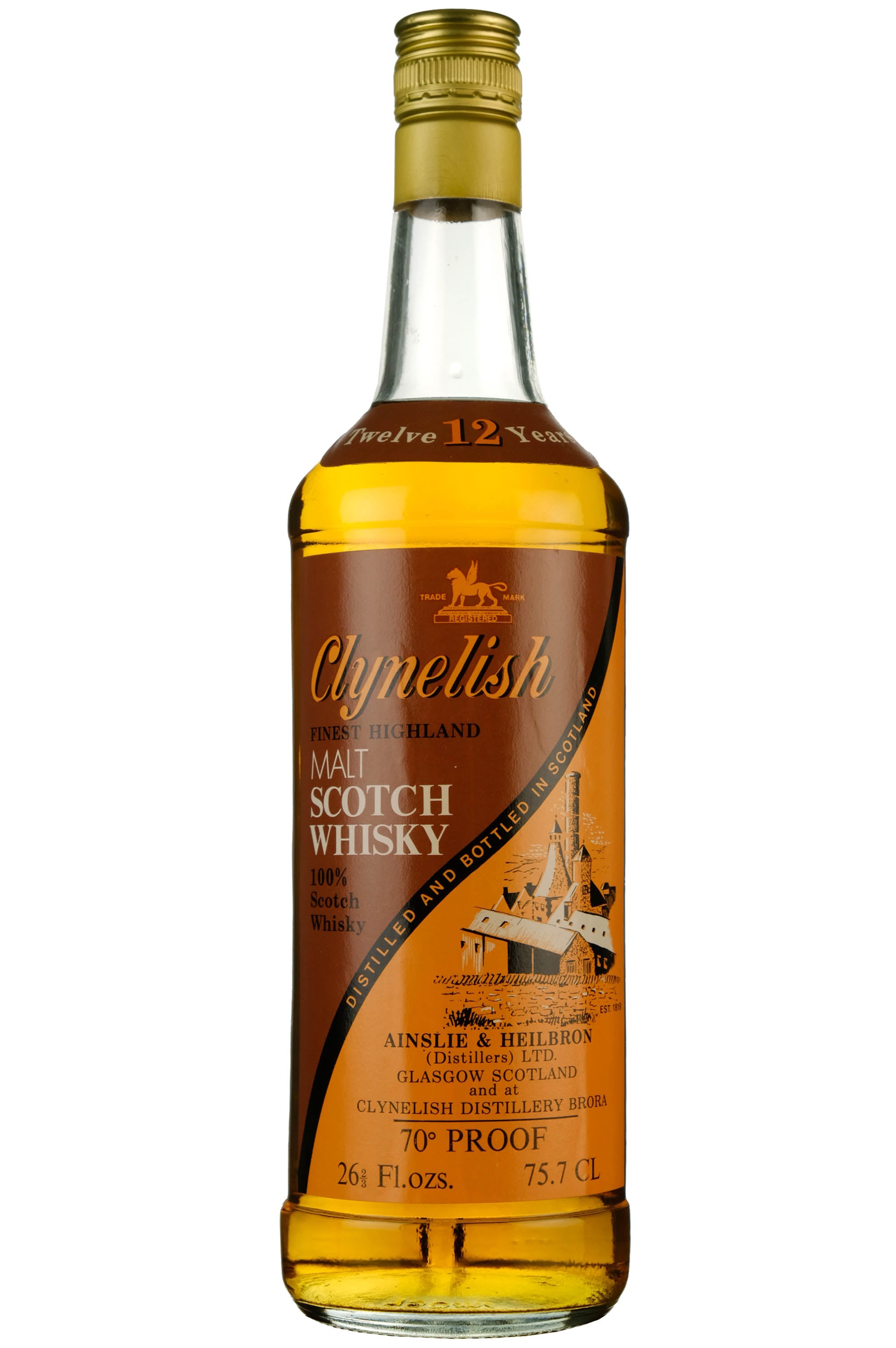 Clynelish 12 Year Old Late 1970s