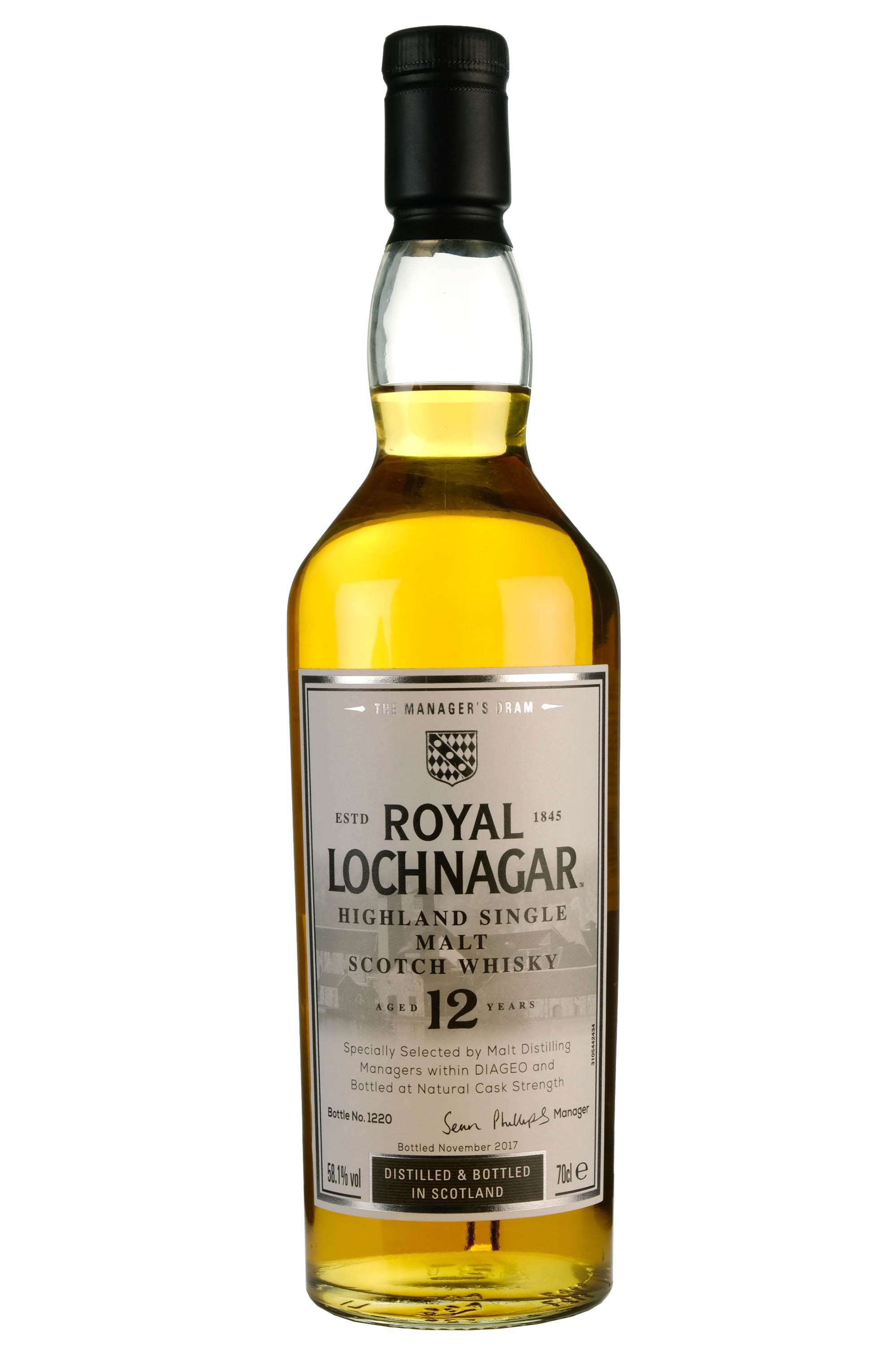 Royal Lochnagar 12 Year Old The Manager's Dram | 2017 Release