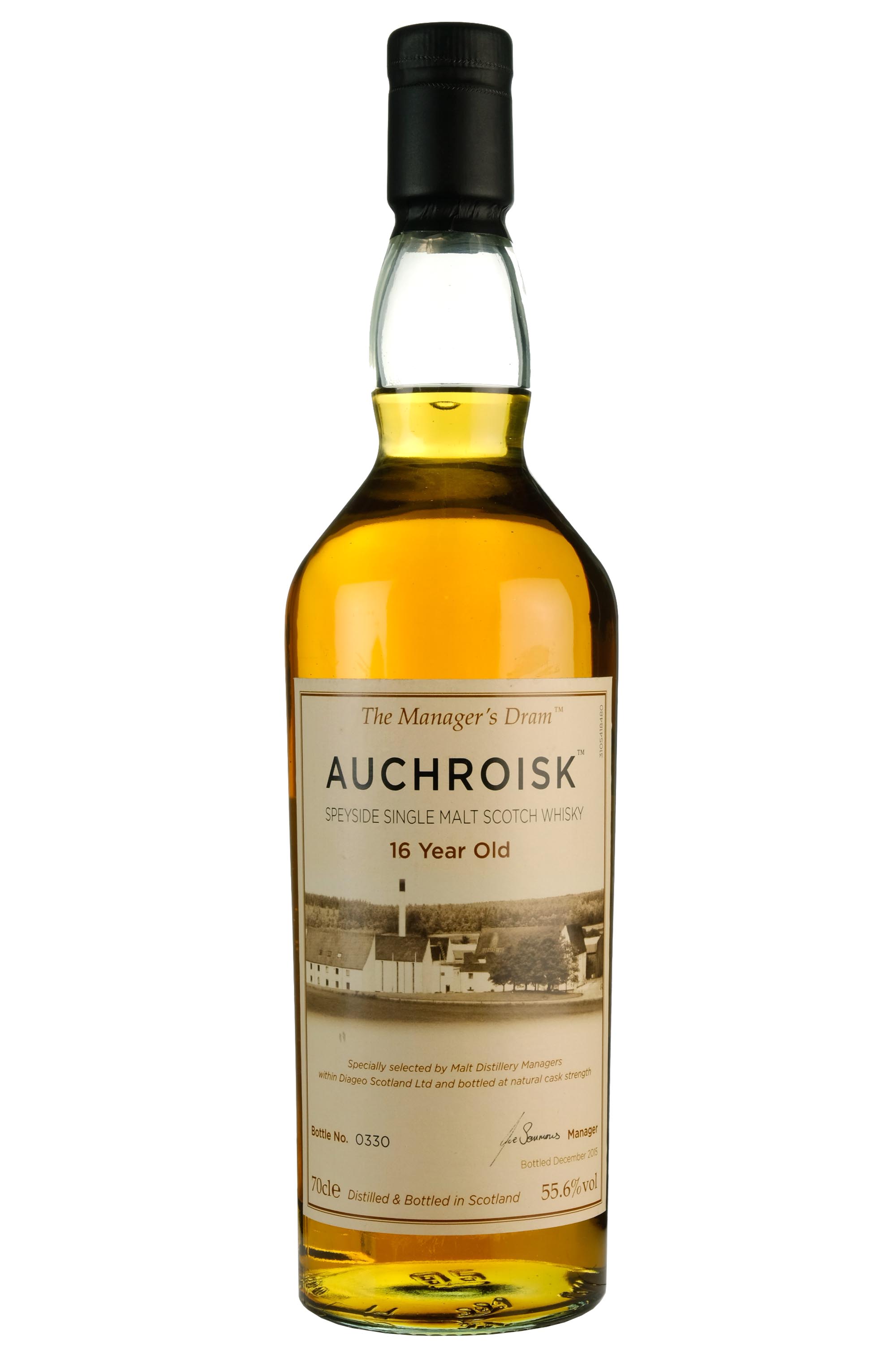 Auchroisk 16 Year Old The Manager's Dram 2015 Release