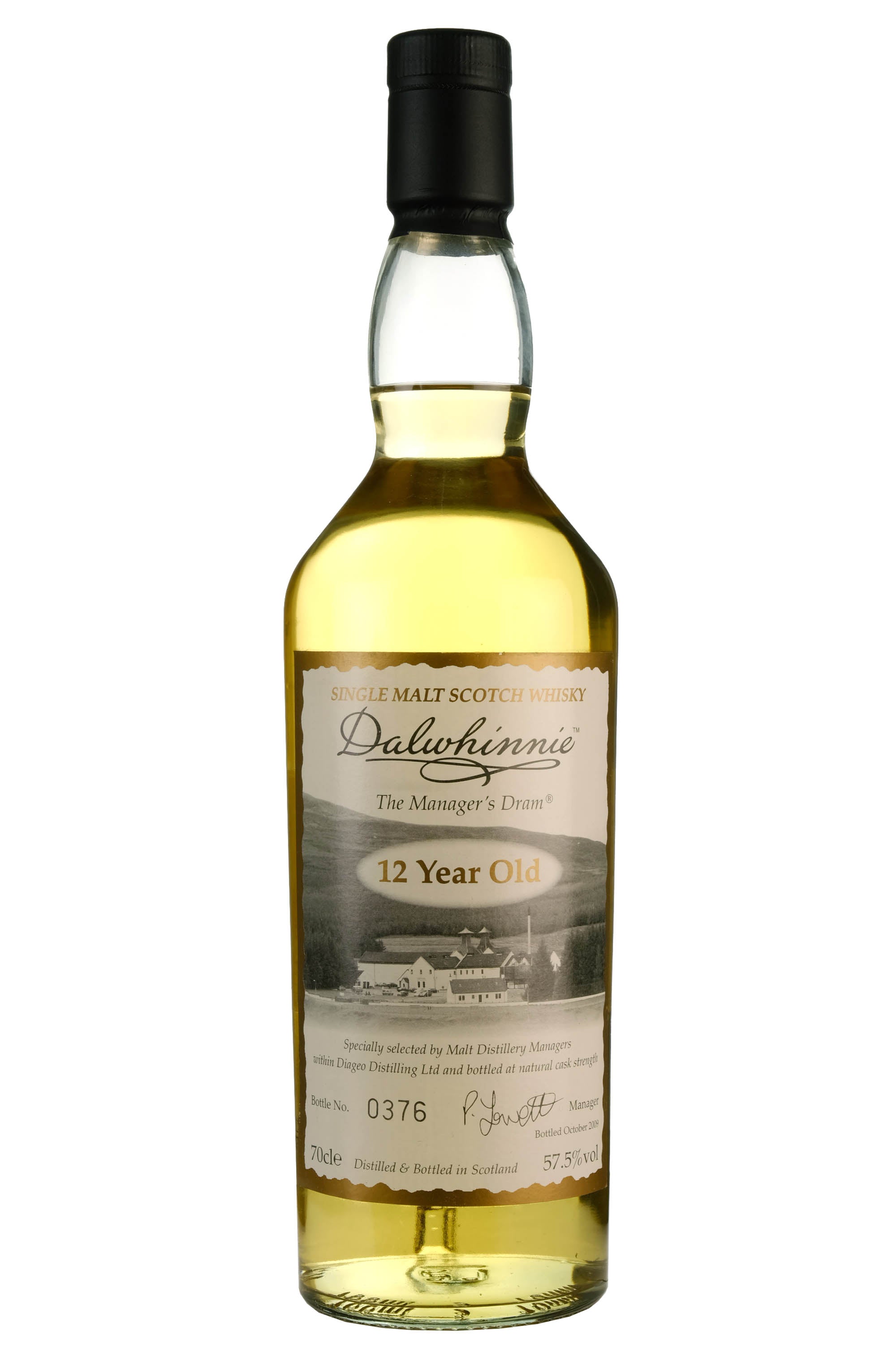 Dalwhinnie 12 Year Old The Manager's Dram 2009 Release