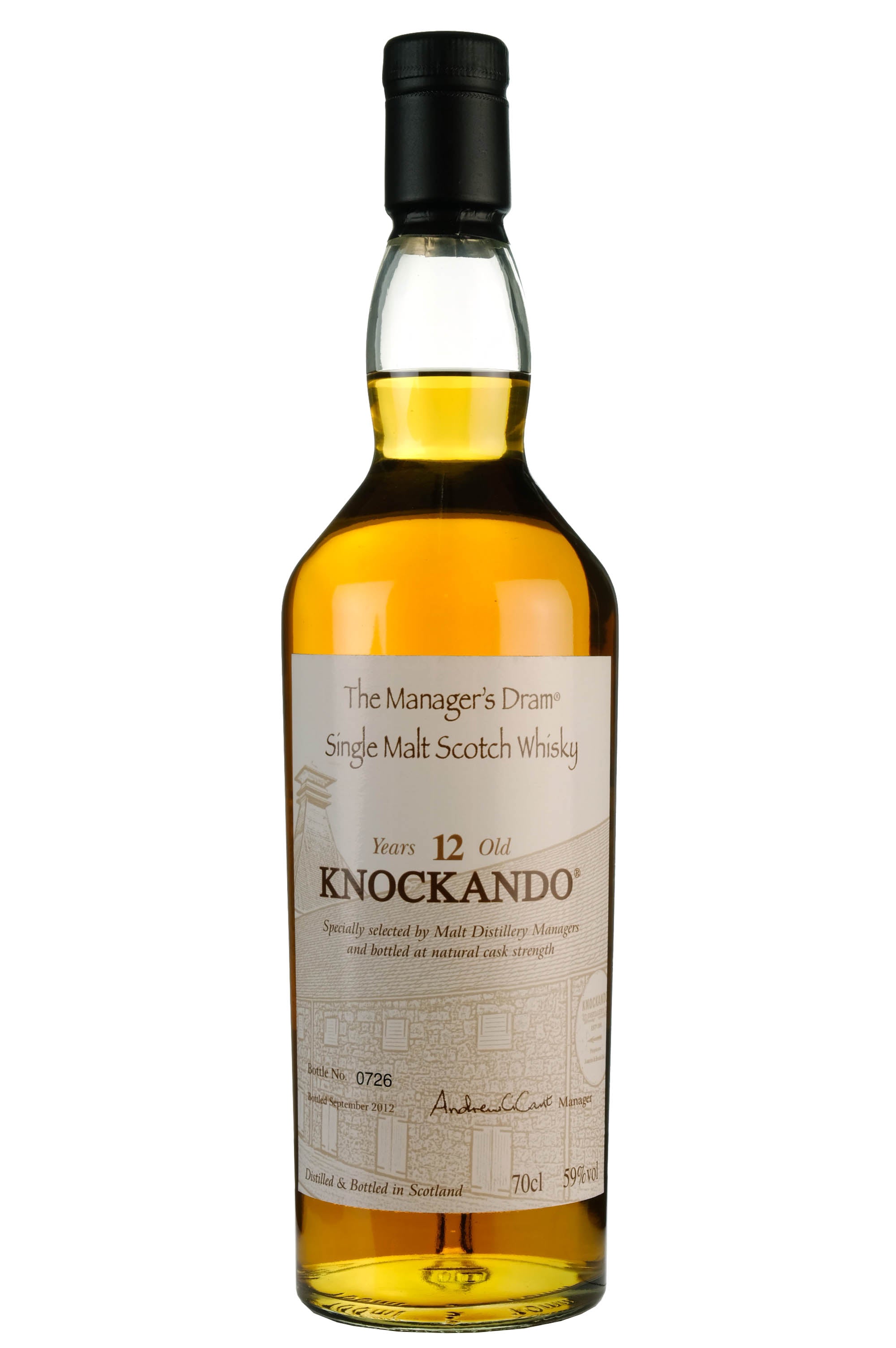 Knockando 12 Year Old The Manager's Dram 2012 Release