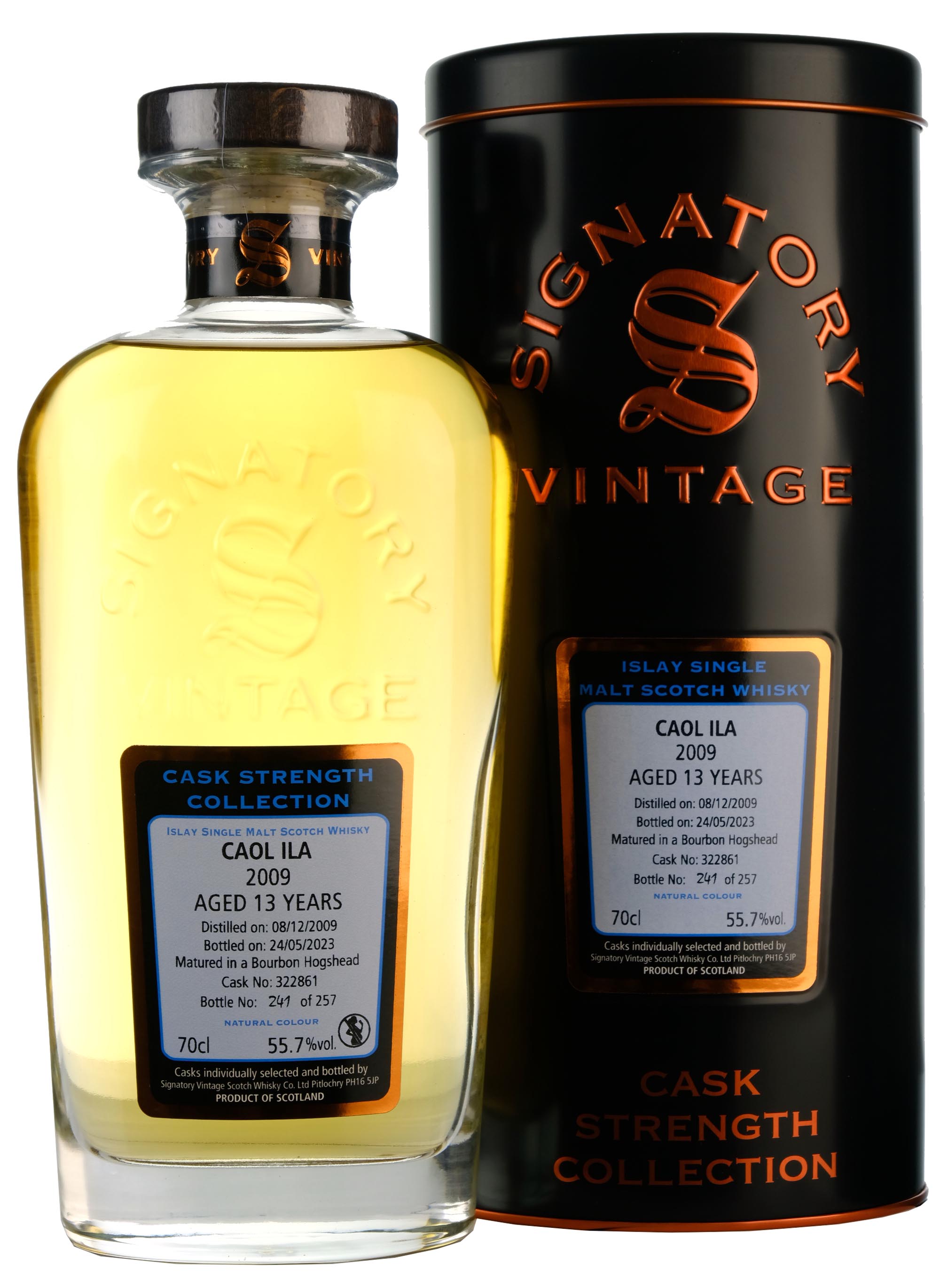 Caol Ila 2009-2023 | 13 Year Old Signatory Vintage Cask 322861