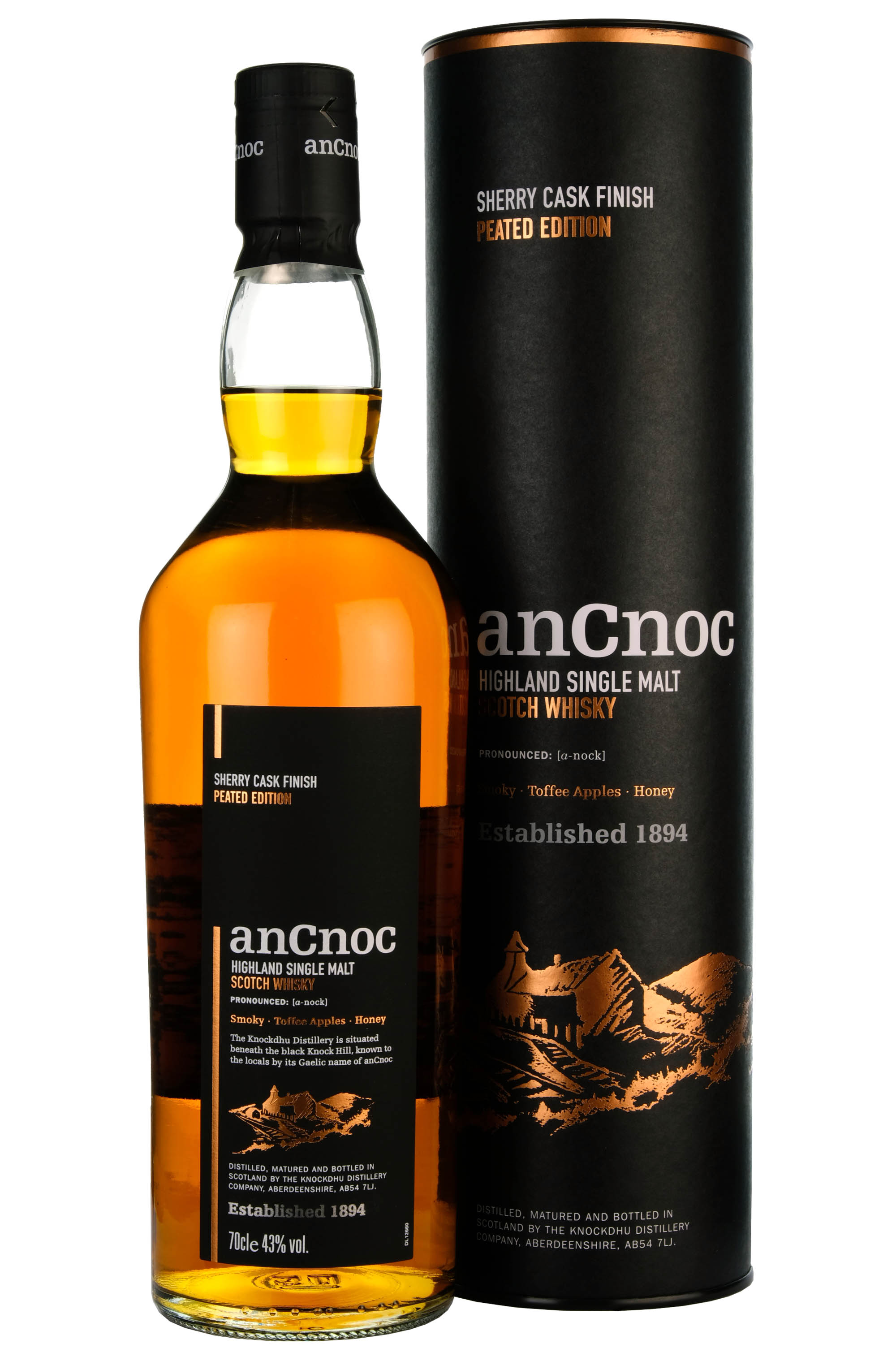 AnCnoc Sherry Cask Finish | Peated Edition