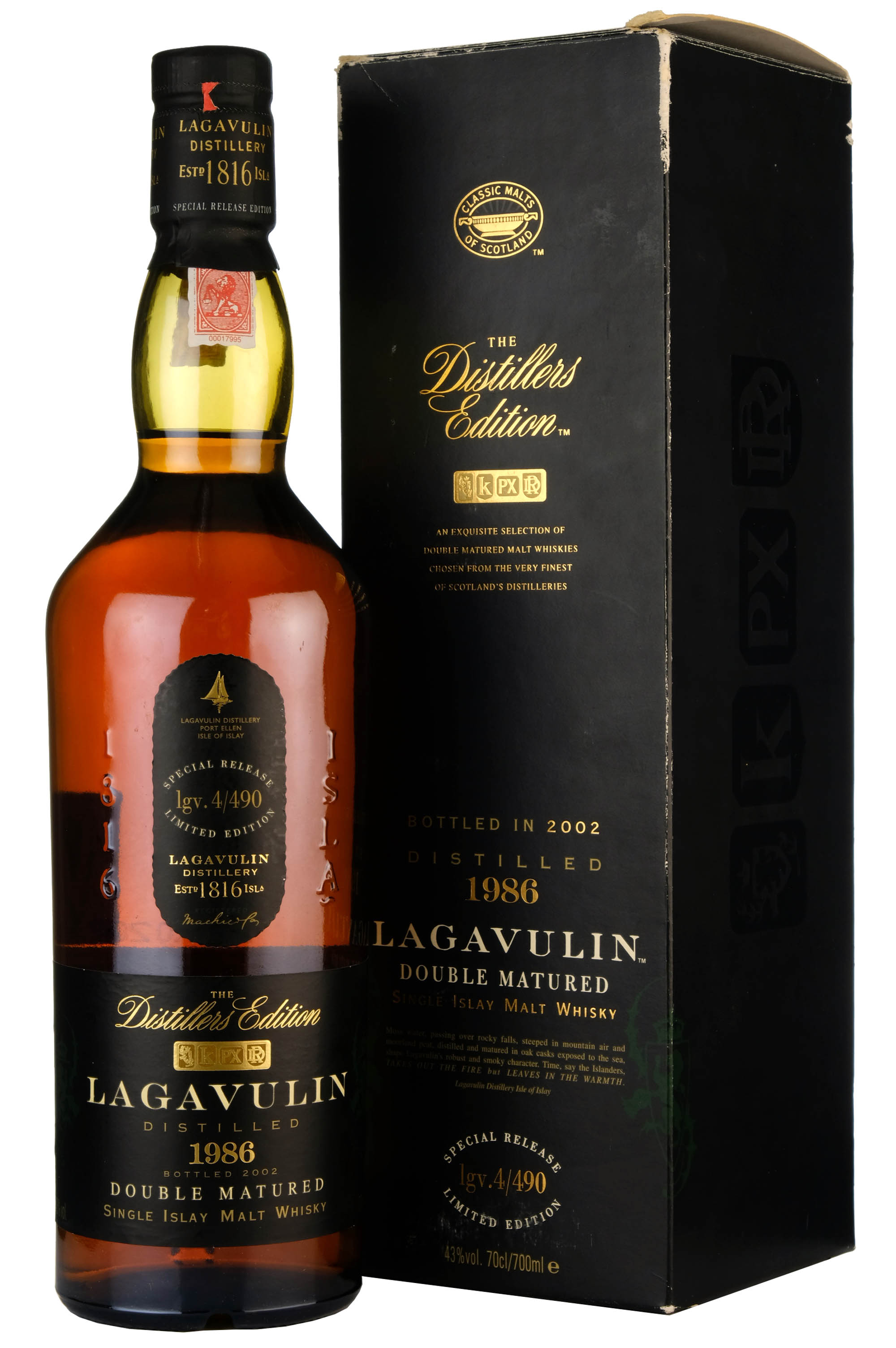 Lagavulin 1986 Distillers Edition 2002