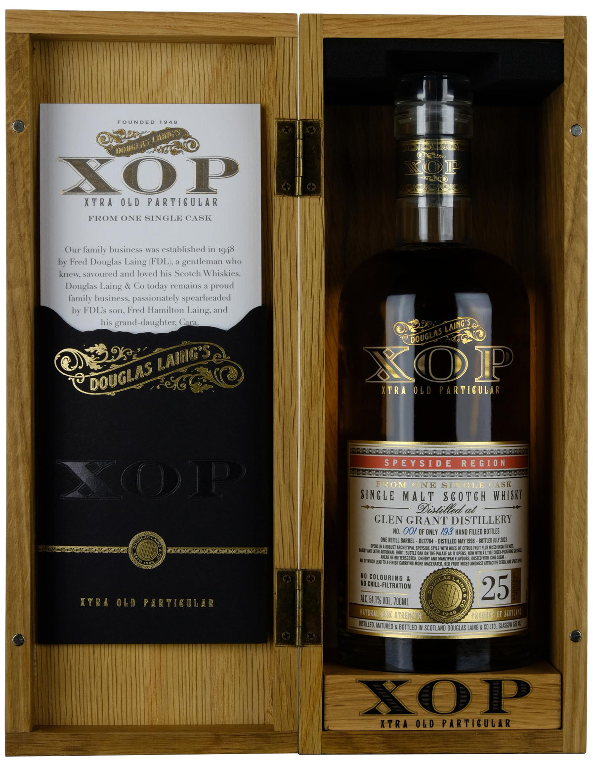 Glen Grant 1998-2023 | 25 Year Old Douglas Laing XOP Single Cask DL17784