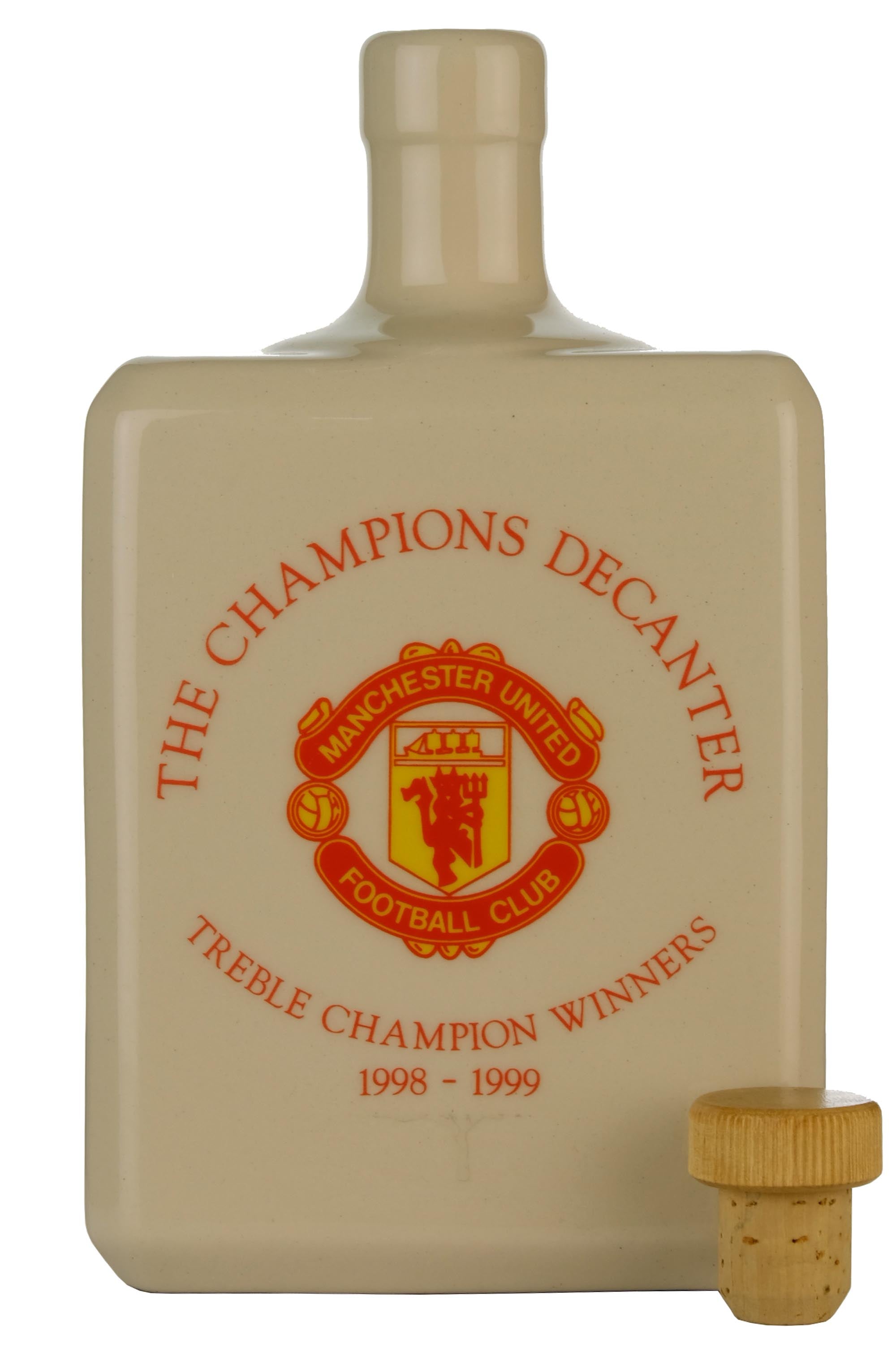 Manchester United Treble Champion Winners | The Champions Decanter