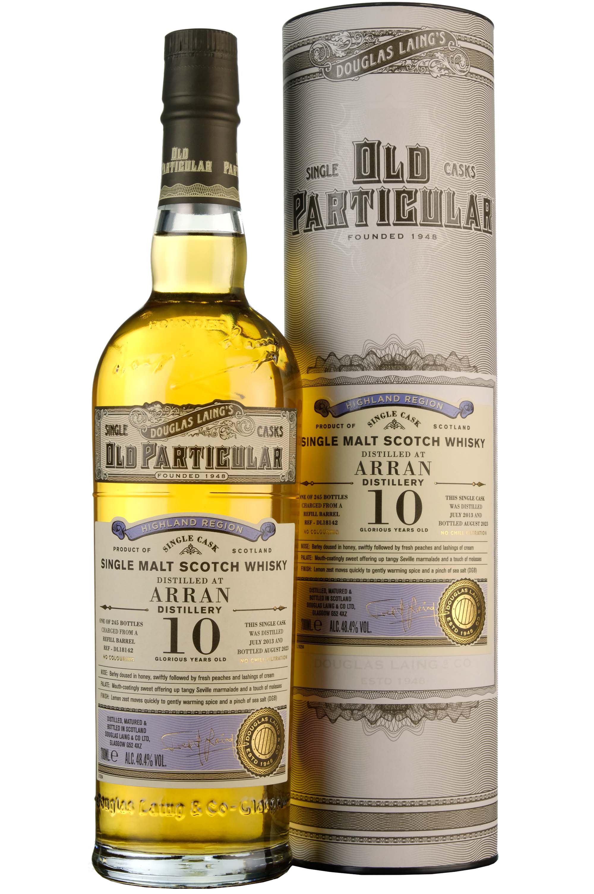 Douglas LaingOld ParticularArran10年700ml Douglas Laing Independent Whisky Bottlers- Whisky-Online