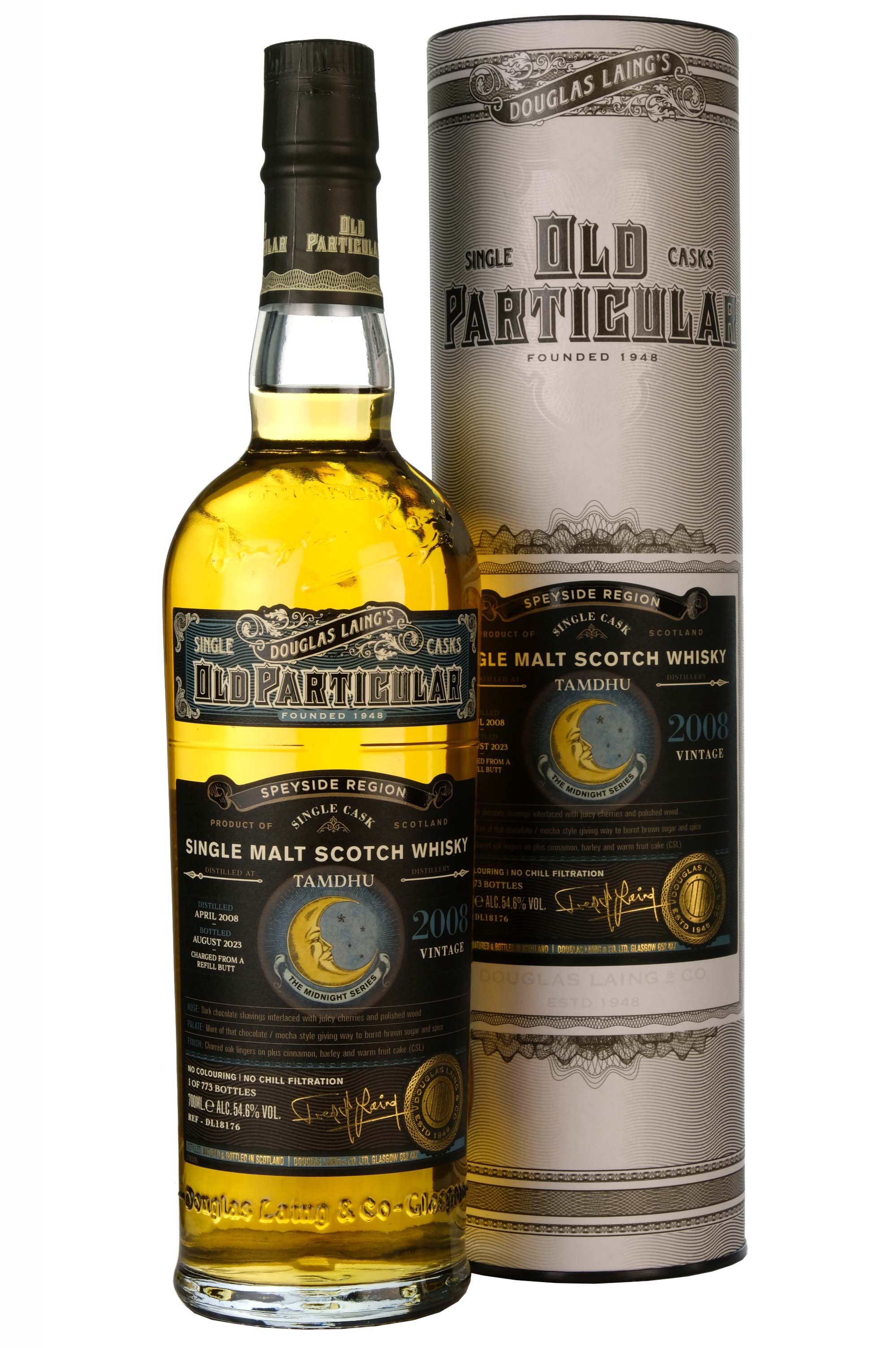 Tamdhu 2008-2023 | 15 Year Old | Old Particular Midnight Series | Single Cask DL18176