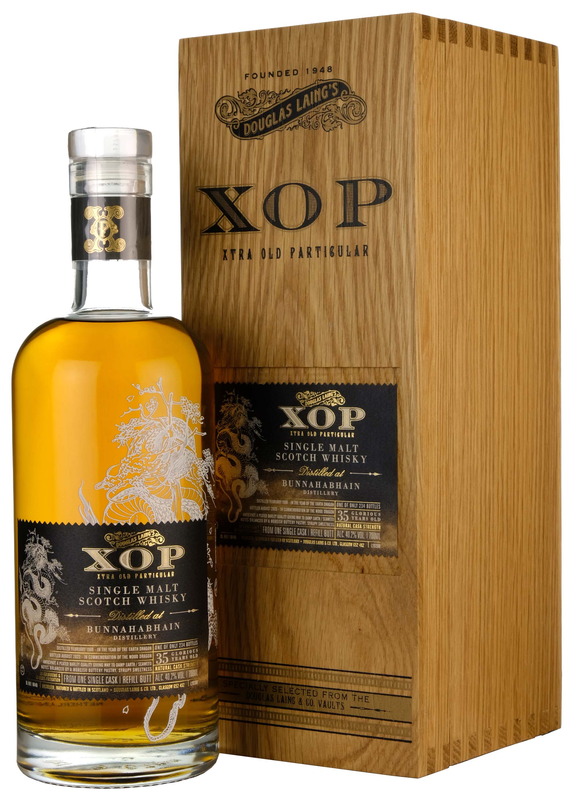 Bunnahabhain 1988-2023 | 35 Year Old XOP Single Cask DL18148 | Year Of The Dragon