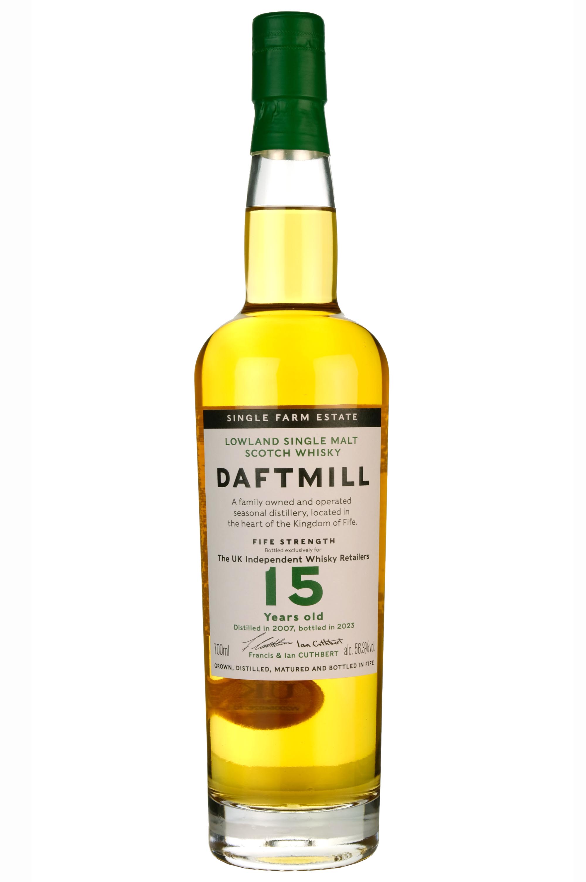 Daftmill 2007-2023 | 15 Year Old Fife Strength UK Exclusive
