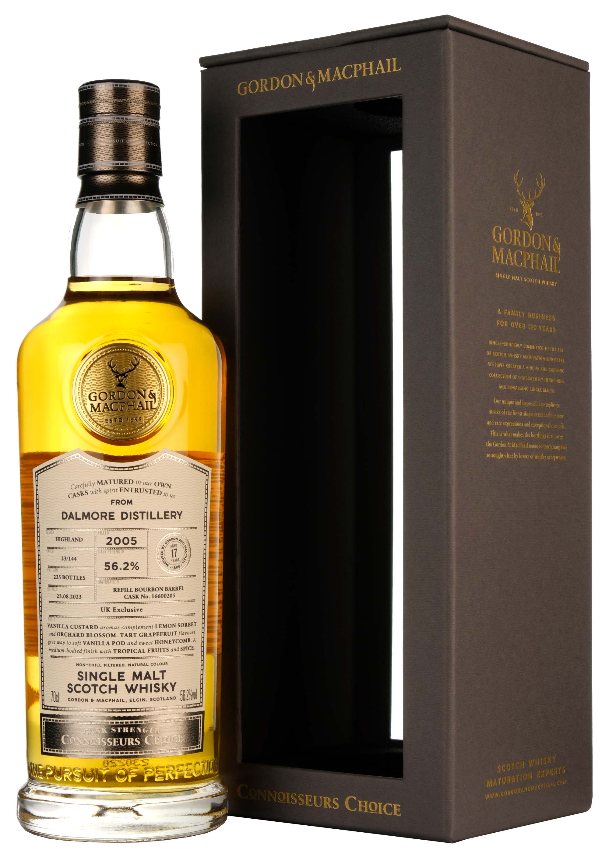 Dalmore 2005-2023 | 17 Year Old Gordon & MacPhail Connoisseurs Choice Single Cask 16600205 UK Exclusive