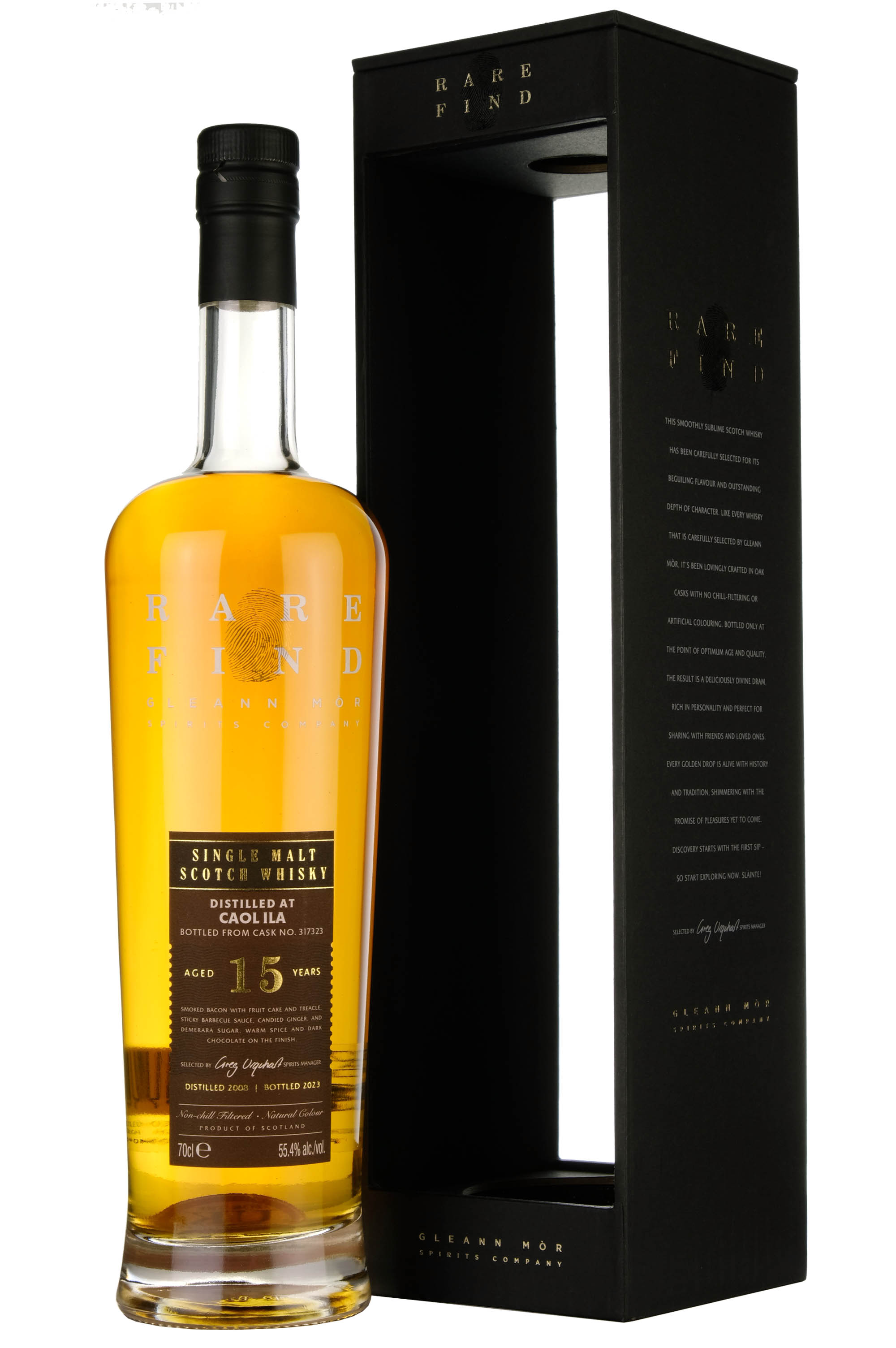 Caol Ila 2008-2023 | 15 Year Old Gleann Mor Rare Find Single Cask 317323