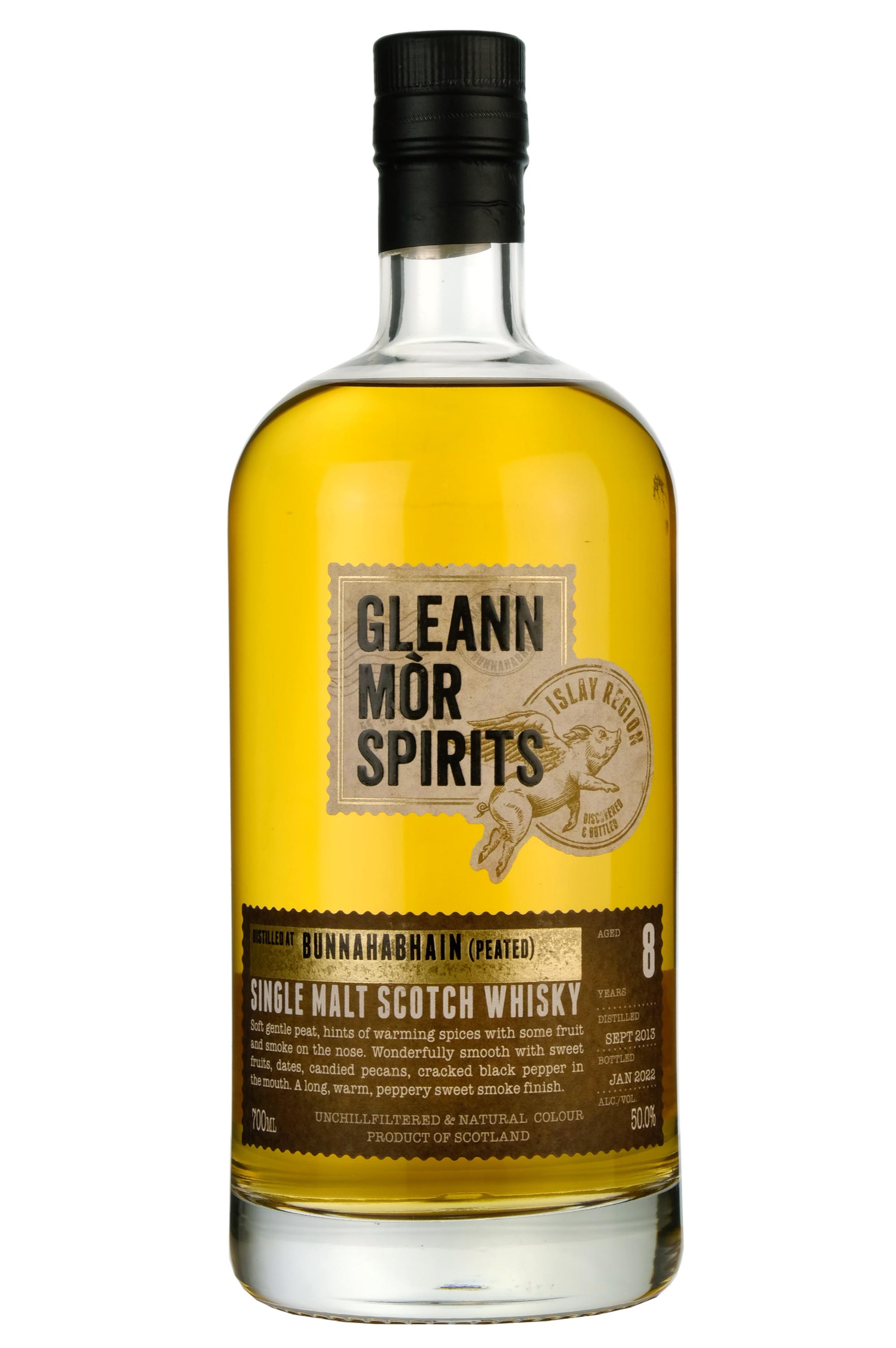 Bunnahabhain (Peated) 2013-2022 | 8 Year Old Gleann Mor Single Cask