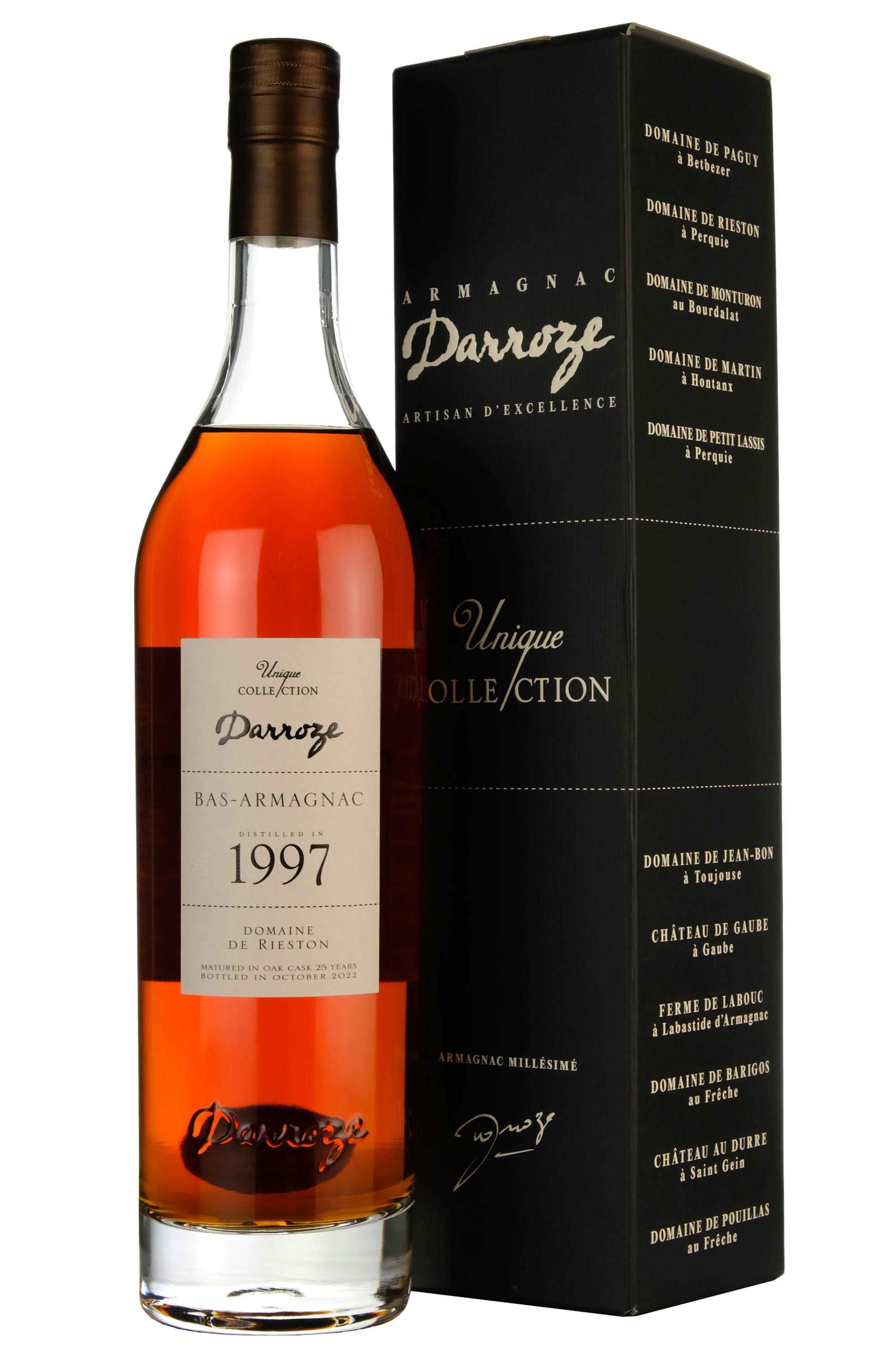 Domaine De Rieston 1997-2022 | 25 Year Old | Darroze Bas Armagnac