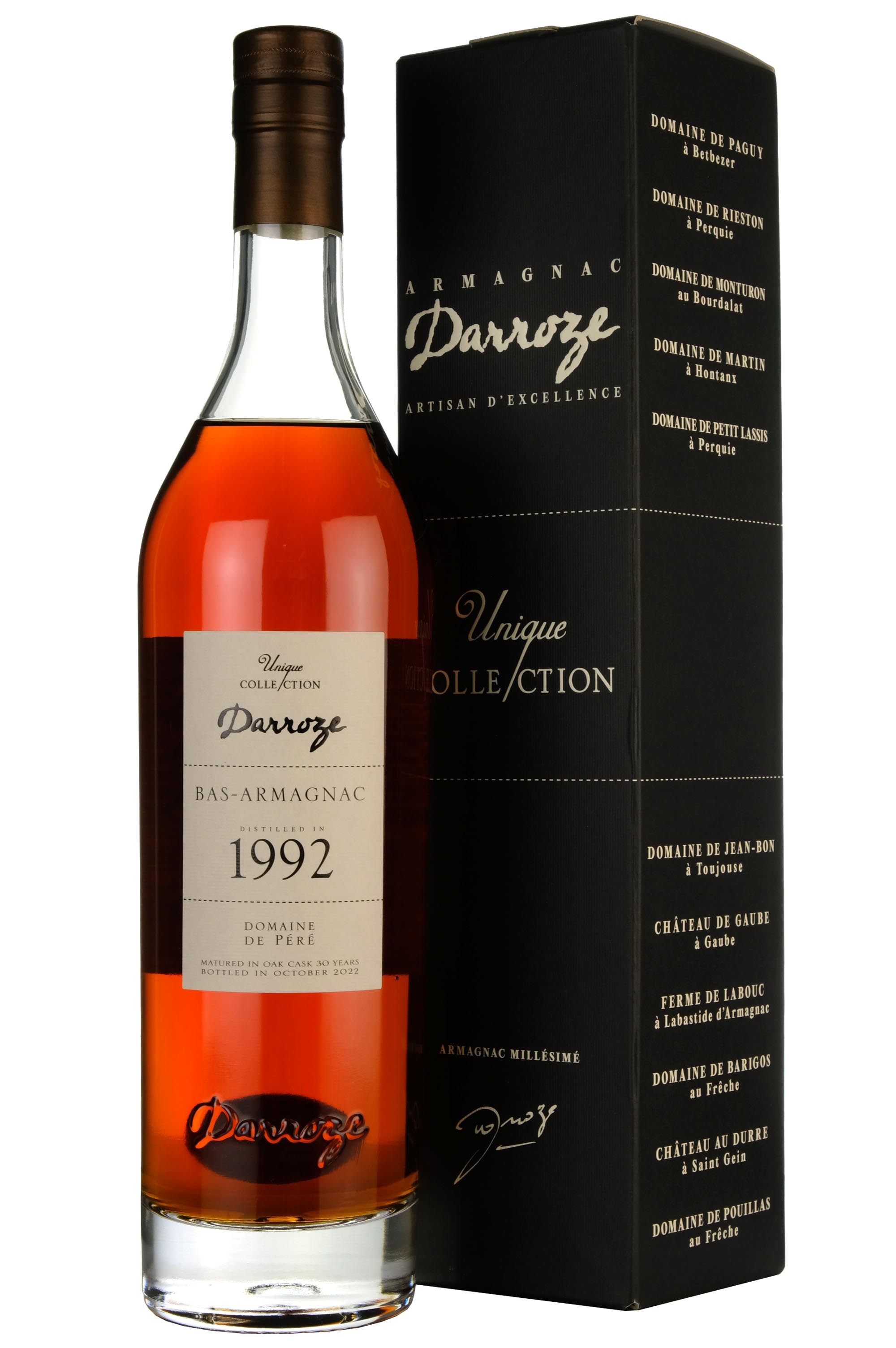 Domaine De Pere 1992-2022 | 30 Year Old | Darroze Bas Armagnac