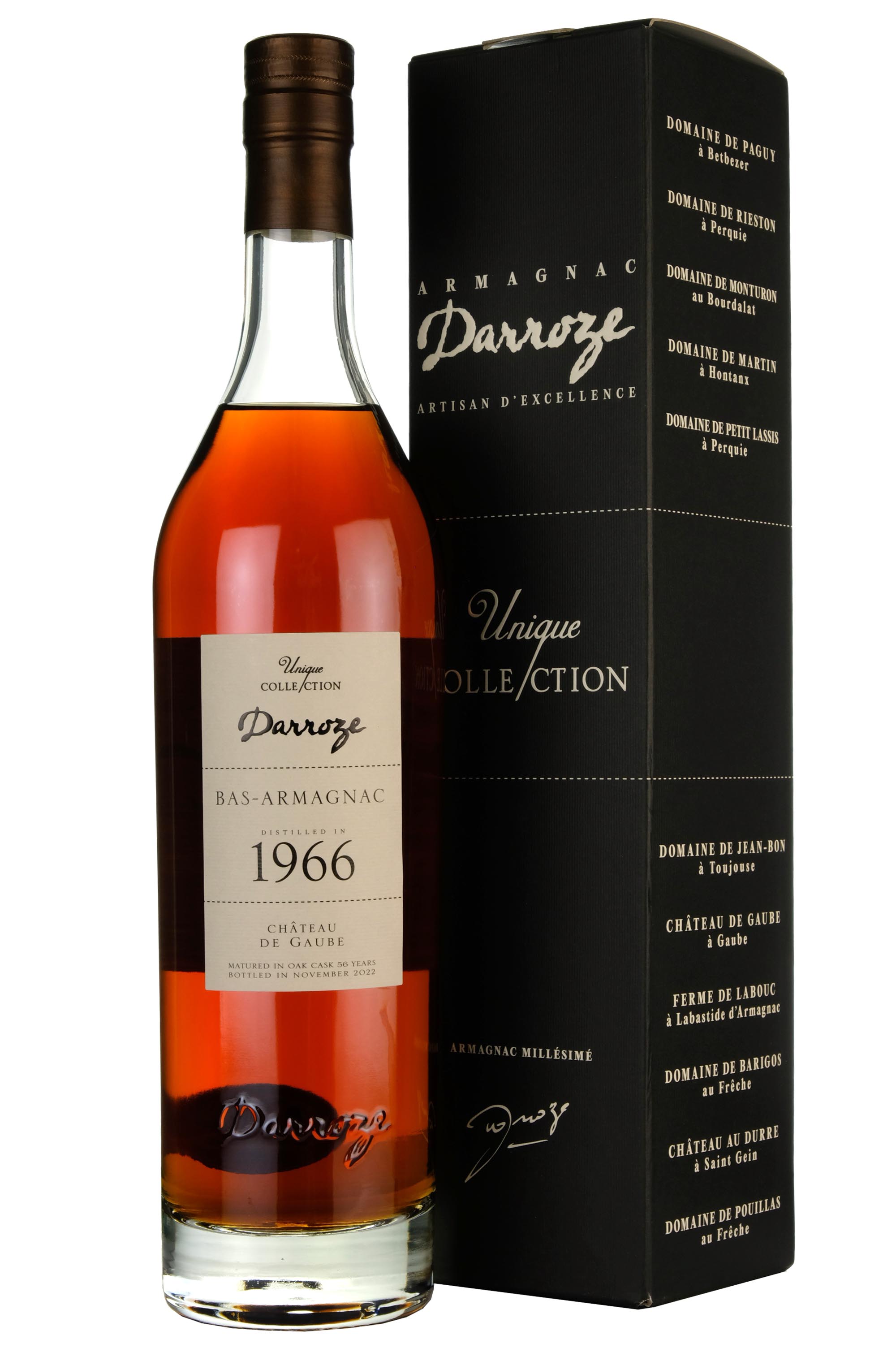 Chateau De Gaube 1966-2022 | 56 Year Old | Darroze Bas Armagnac