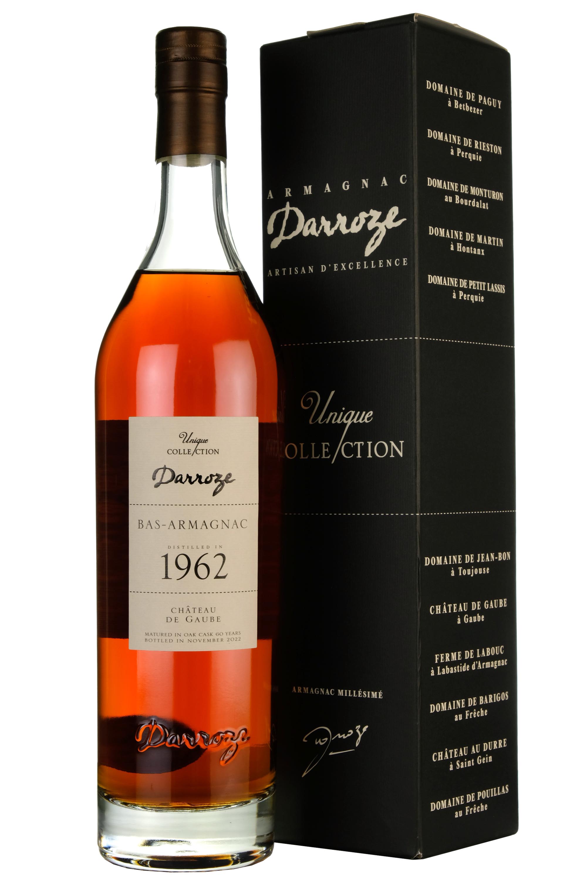 Chateau De Gaube 1962-2022 | 60 Year Old | Darroze Bas Armagnac