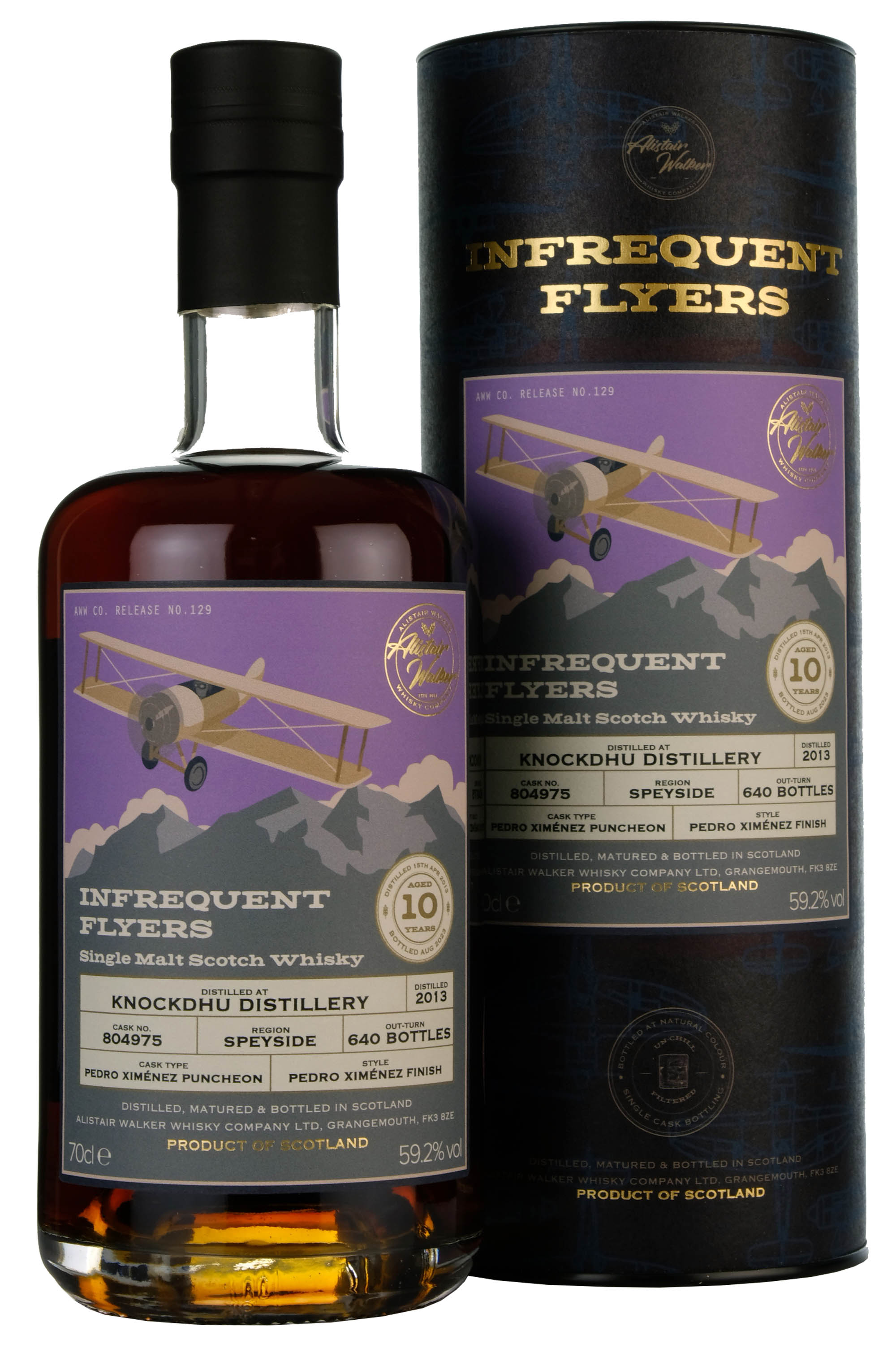 Knockdhu 2013-2023 | 10 Year Old Infrequent Flyers | Single Cask 804975