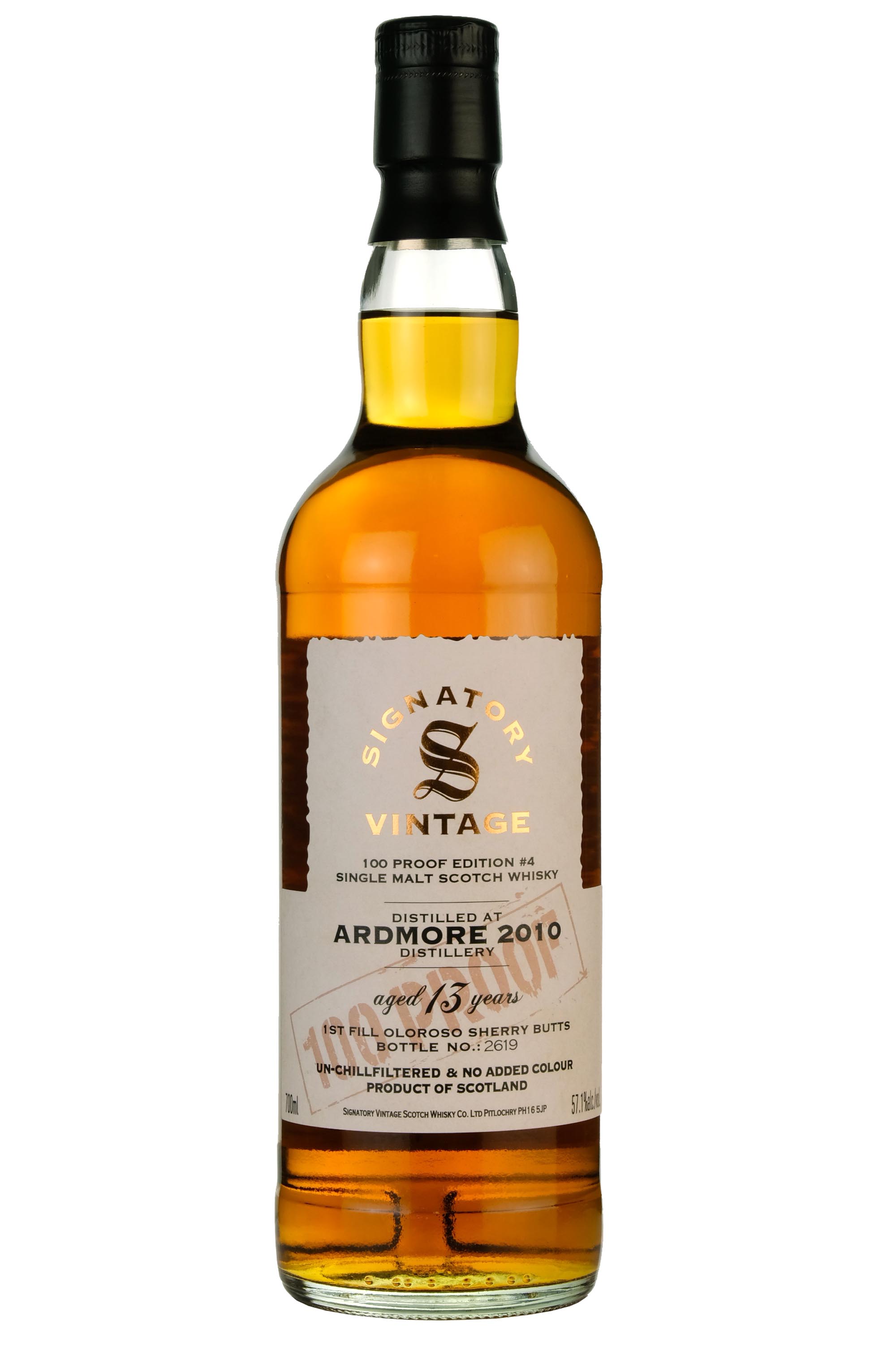 Ardmore 2010-2023 | 13 Year Old Signatory Vintage | 100 Proof Edition 4