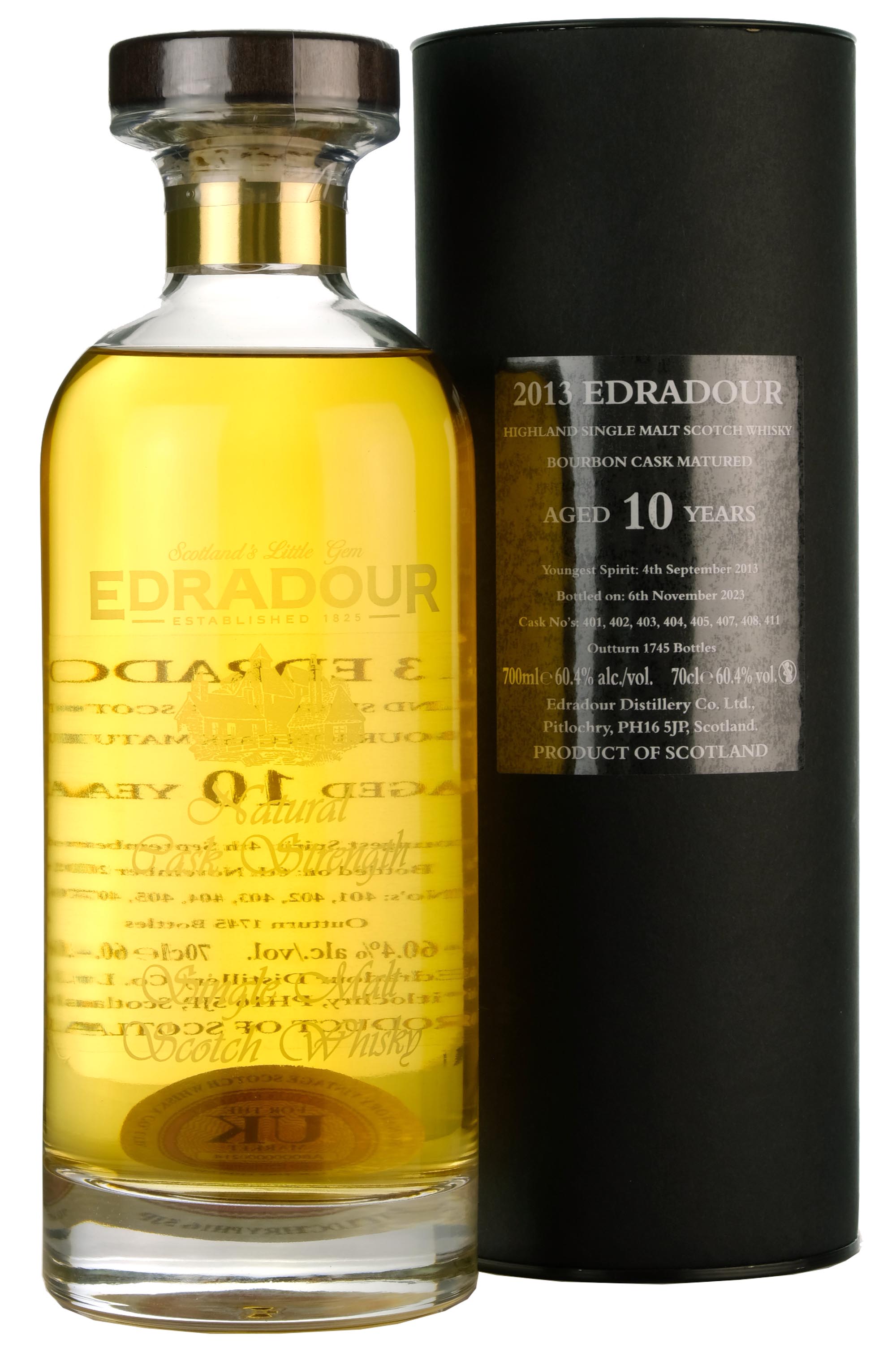 Edradour 2013-2023 | 10 Year Old Ibisco Decanter