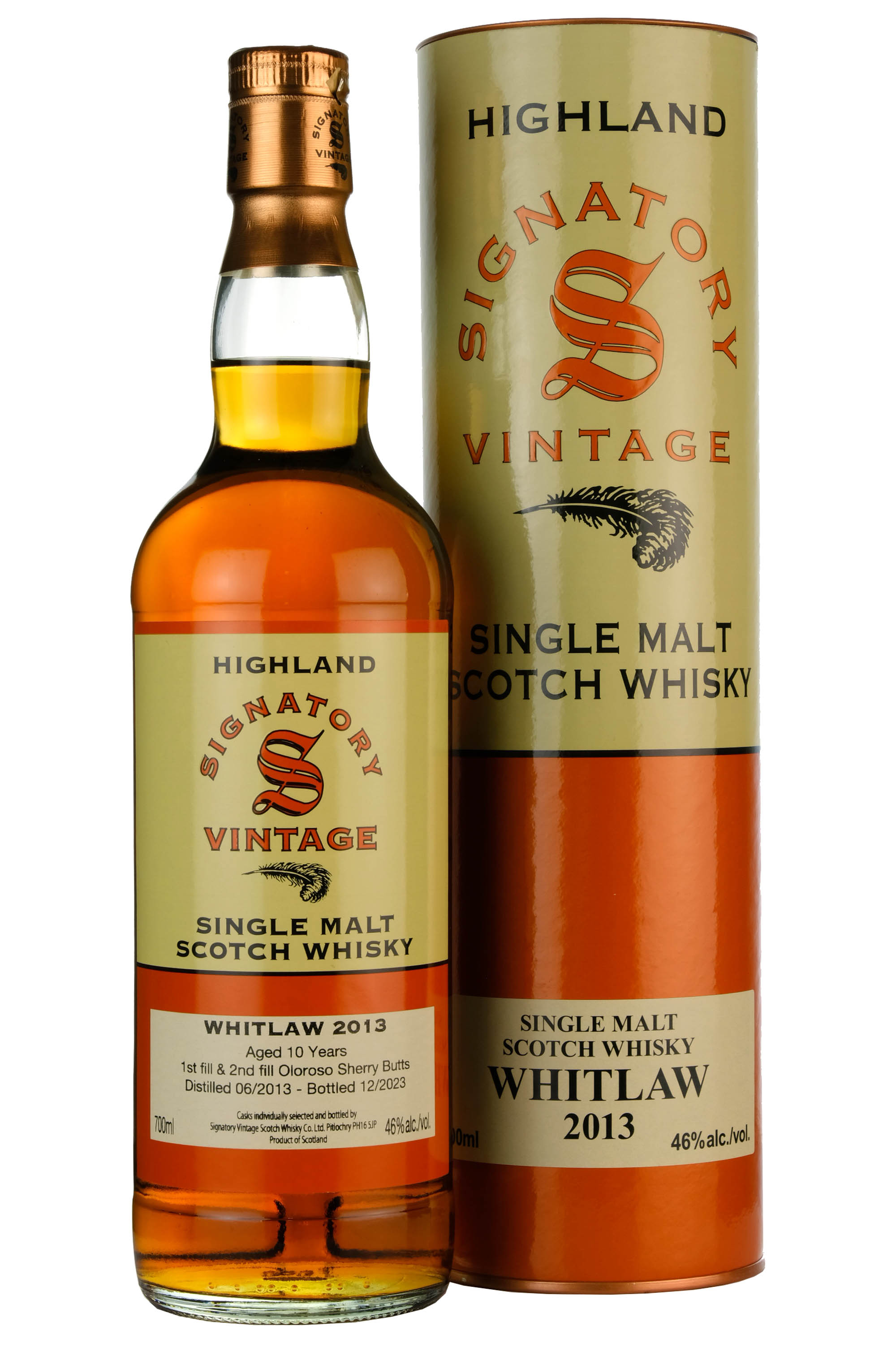 Whitlaw (Highland Park) 2013-2023 | 10 Year Old Signatory Vintage