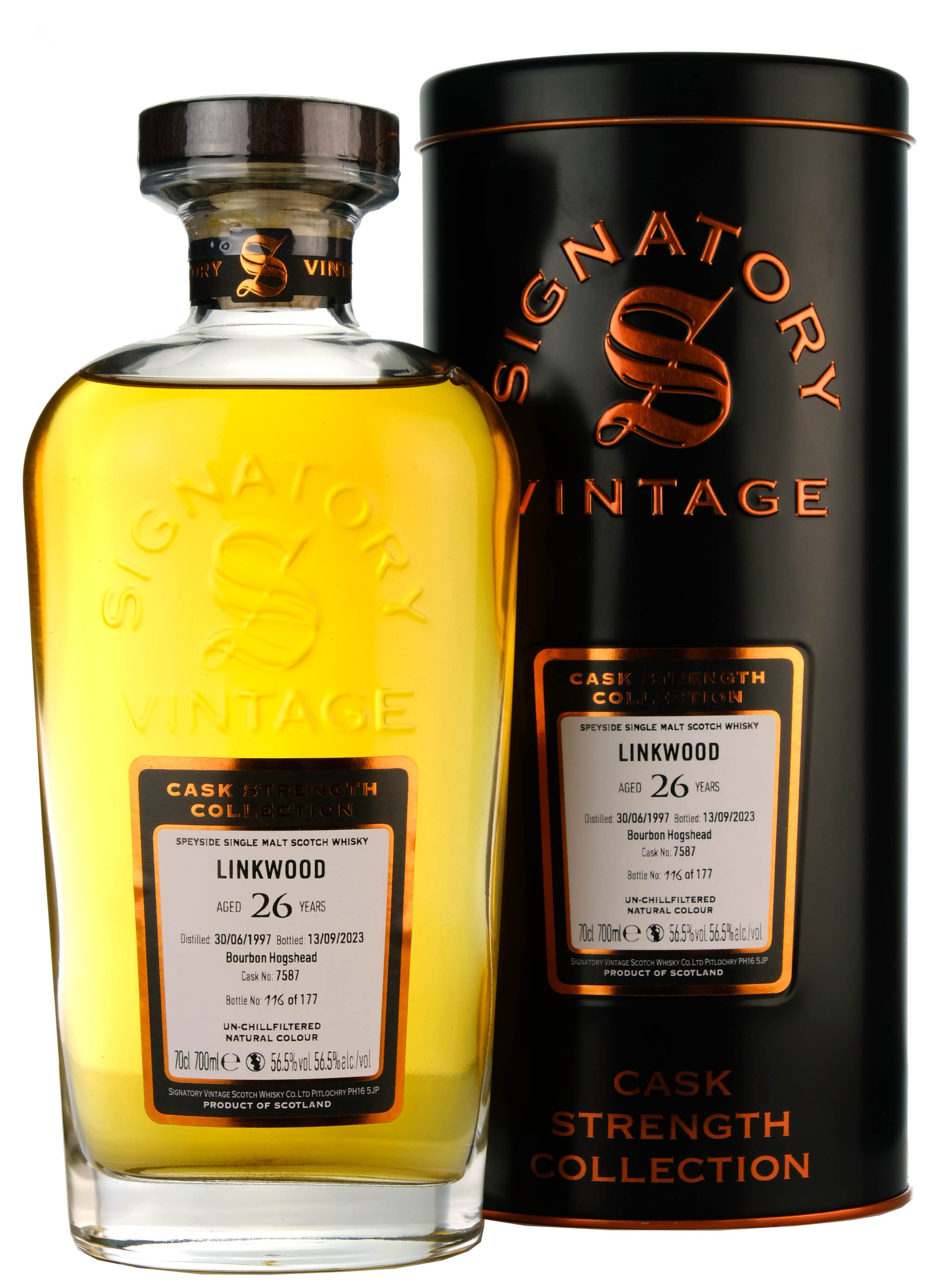 Linkwood 1997-2023 | 26 Year Old Signatory Vintage Single Cask 7587