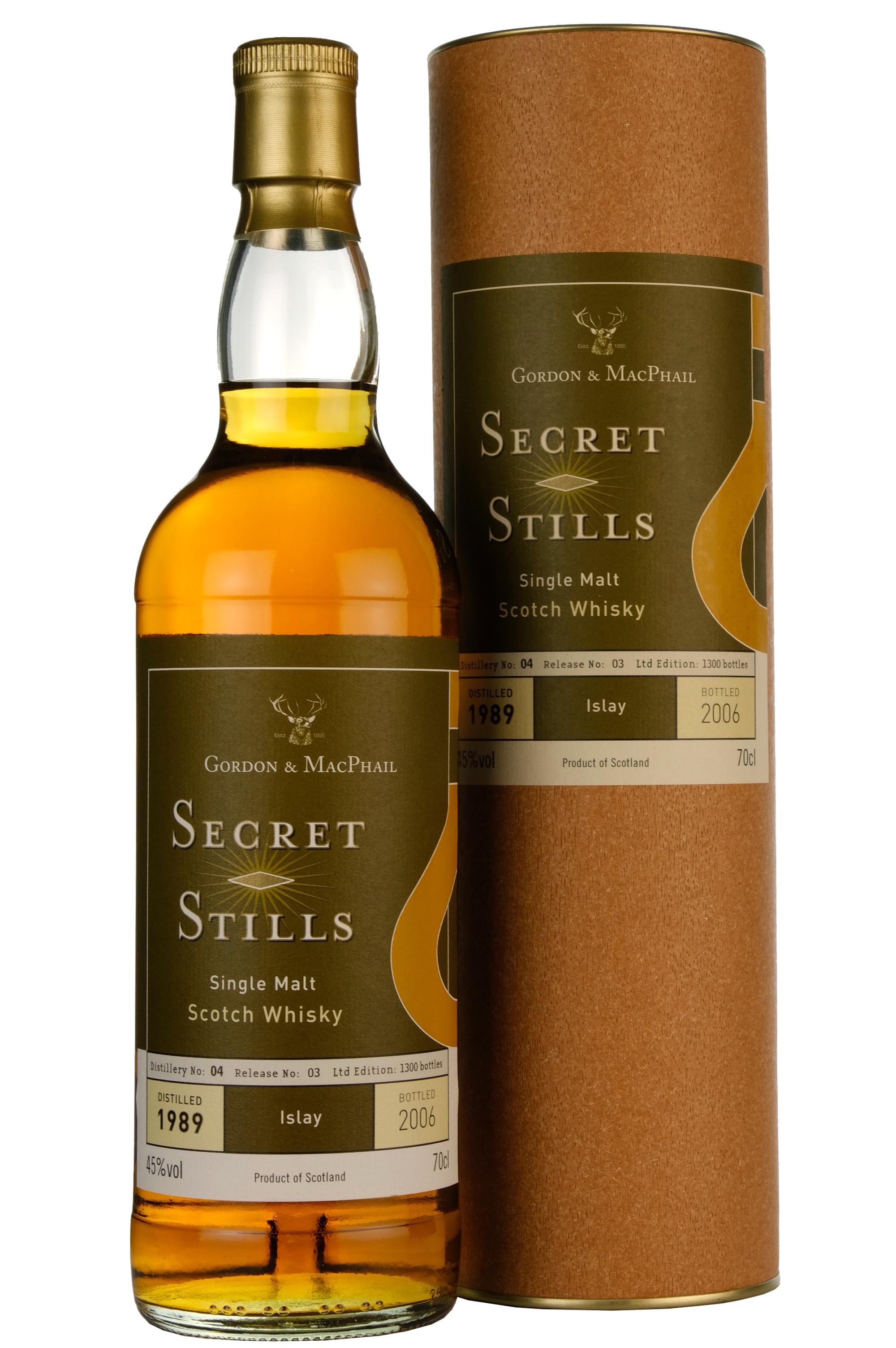 Bowmore 1989-2006 Gordon & MacPhail Secret Stills 4.3