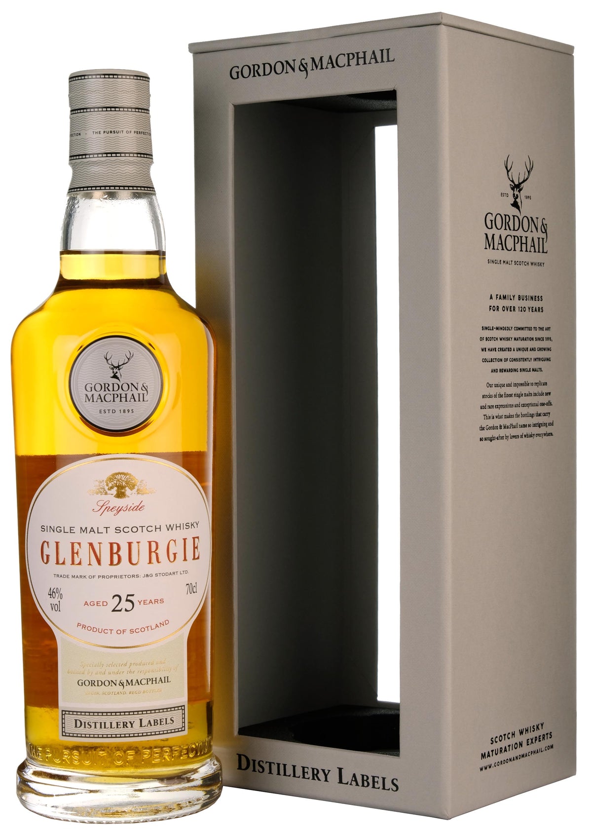 Glenburgie 25 Year Old Distillery Labels - Whisky-Online Shop