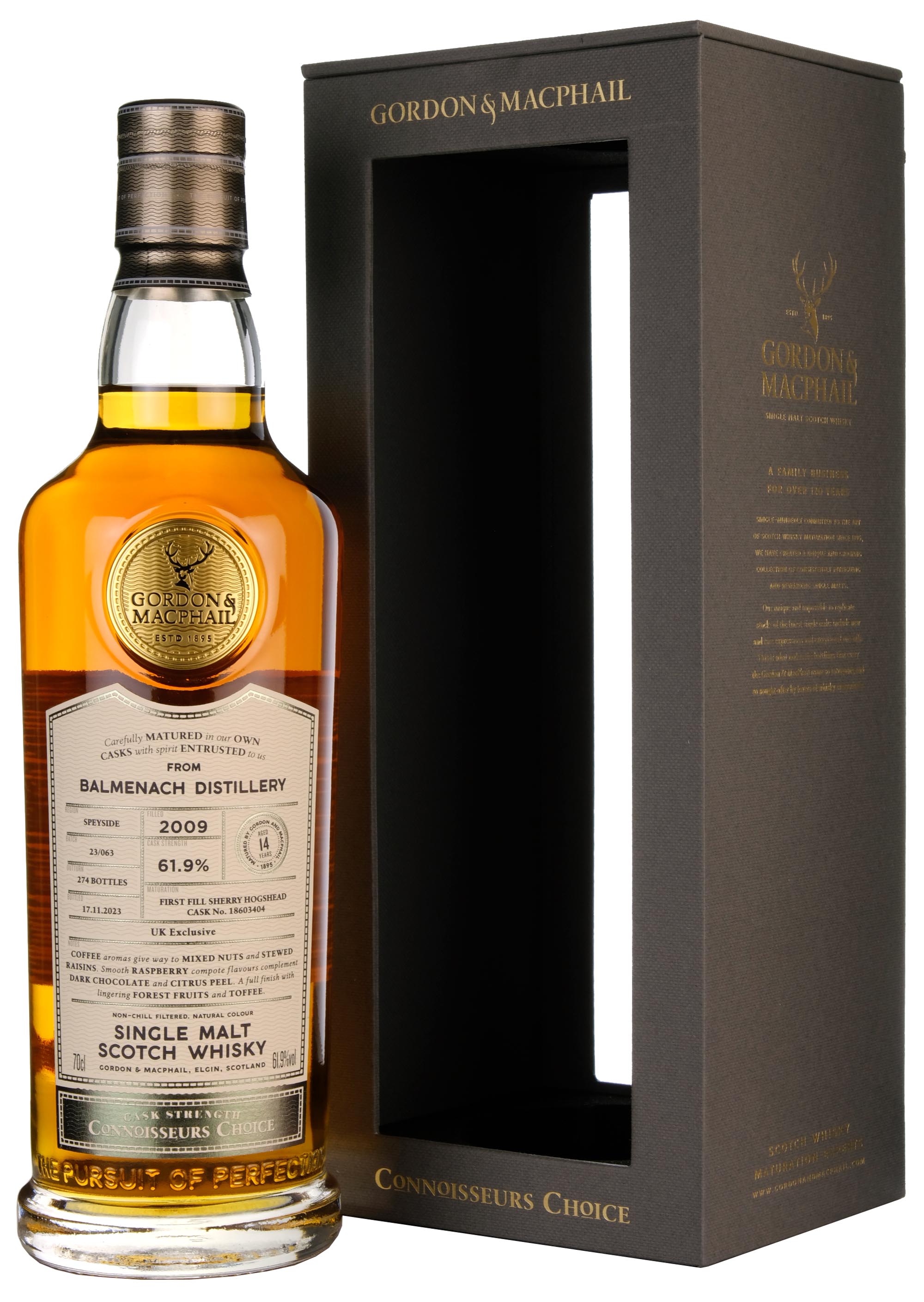 Balmenach 2009-2023 | 14 Year Old Connoisseurs Choice Single Cask 18603404 UK Exclusive