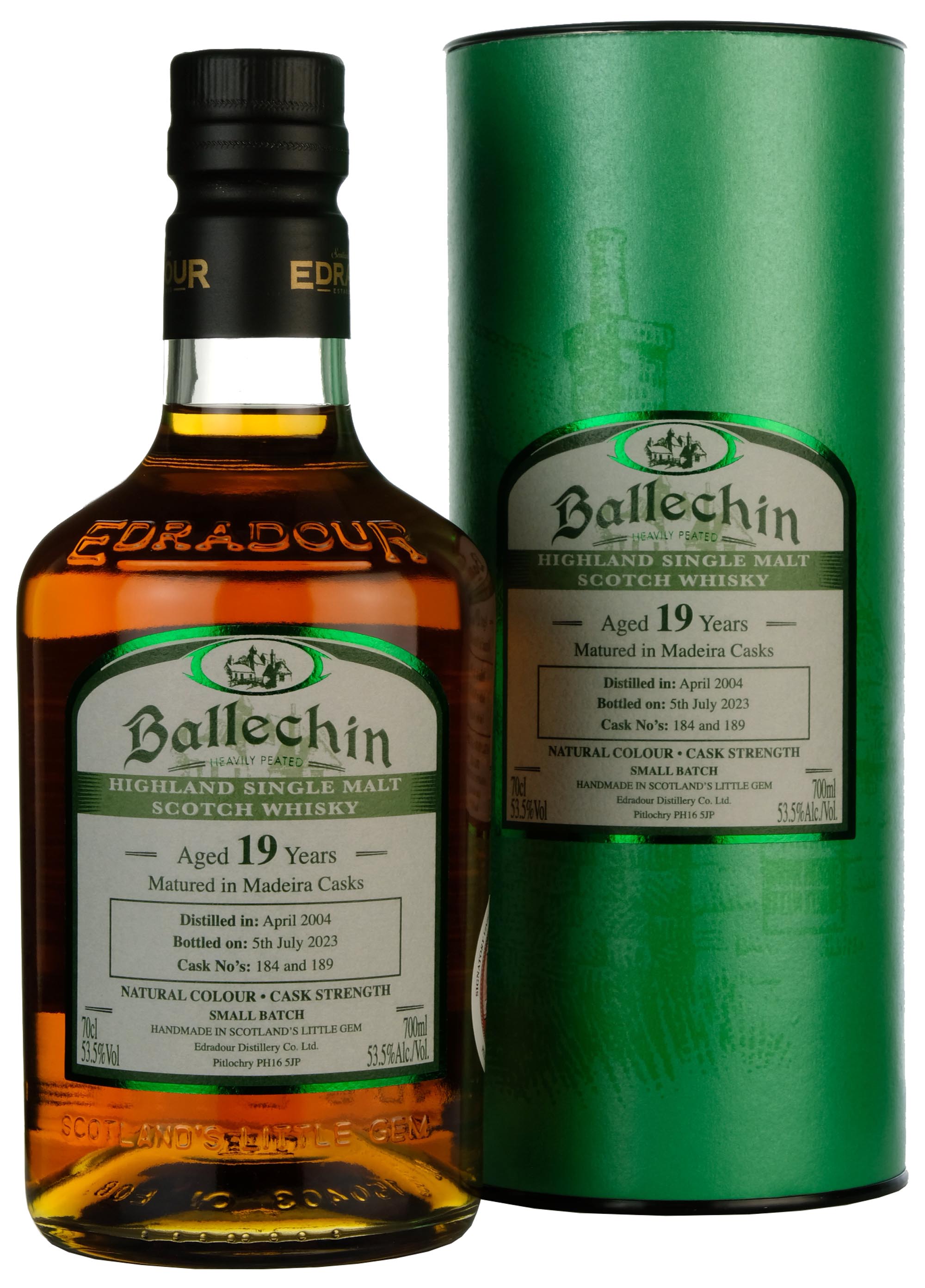 Ballechin 2004 19 Year Old Madeira Casks 184+189 - Whisky-Online Shop