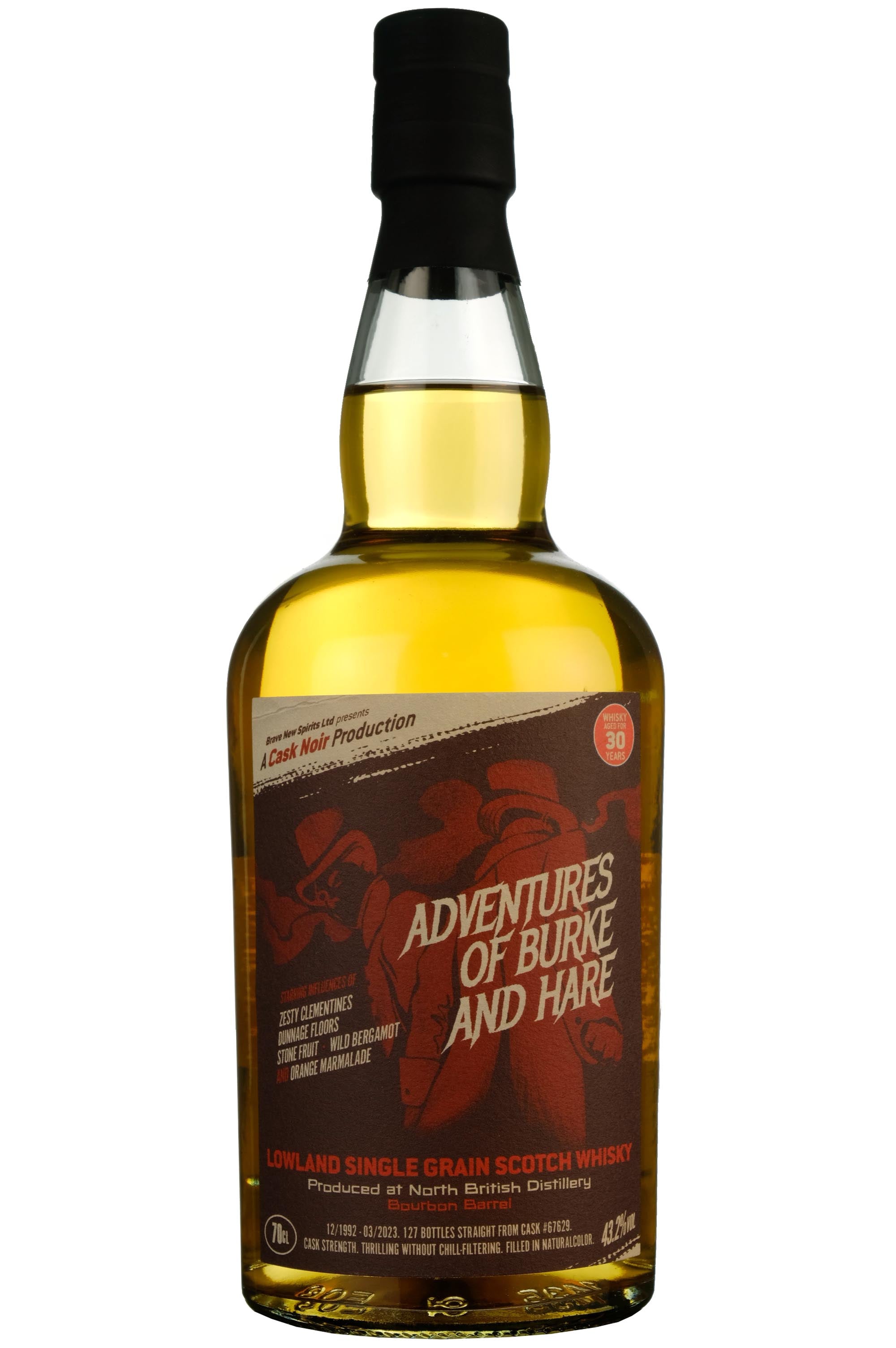 North British 1992 30 Year Old Brave New Spirits Cask Noir Single