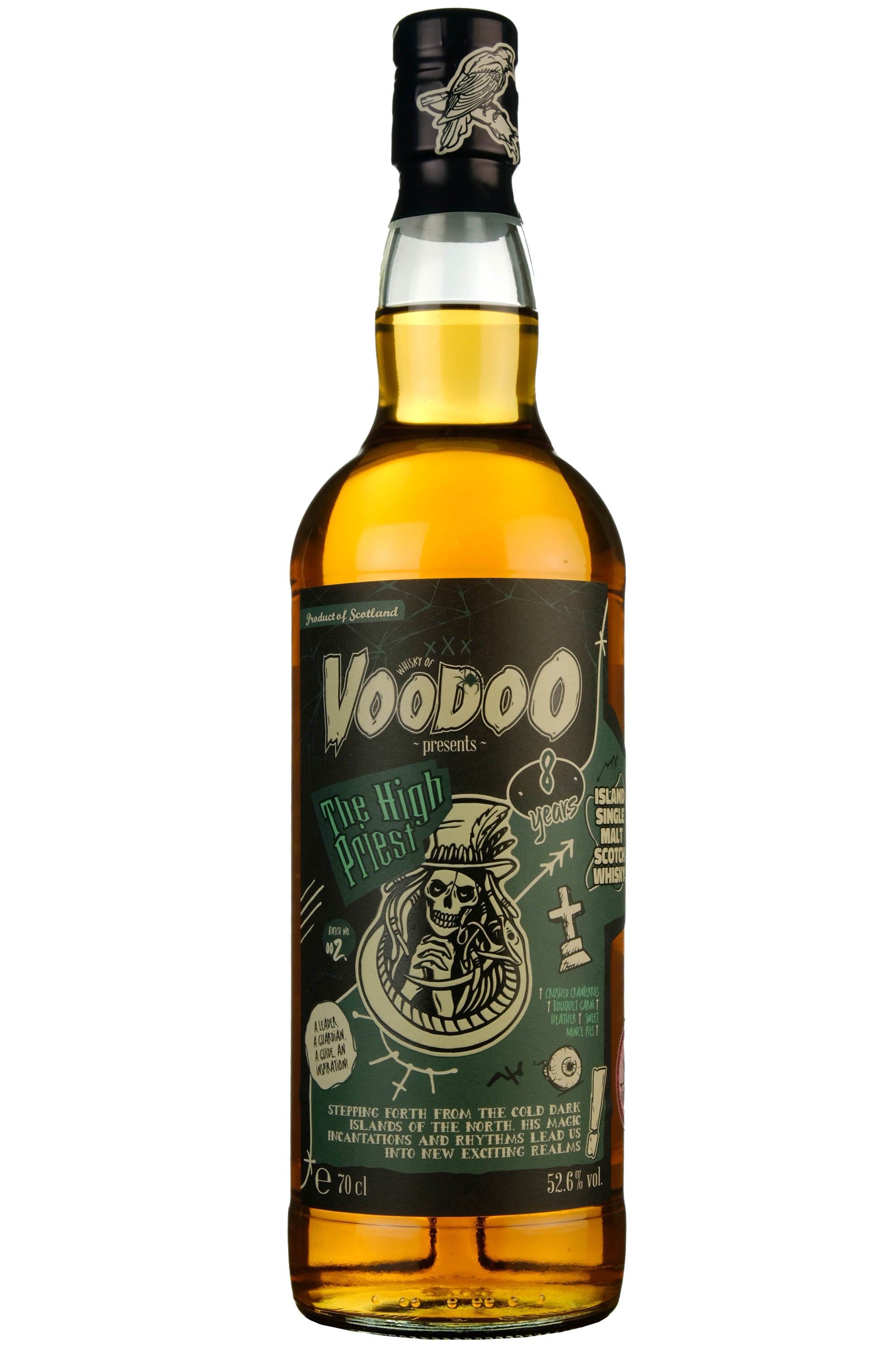 Undisclosed Orkney 8 Year Old Brave New Spirits The High Priest Whisky Of Voodoo Batch 002