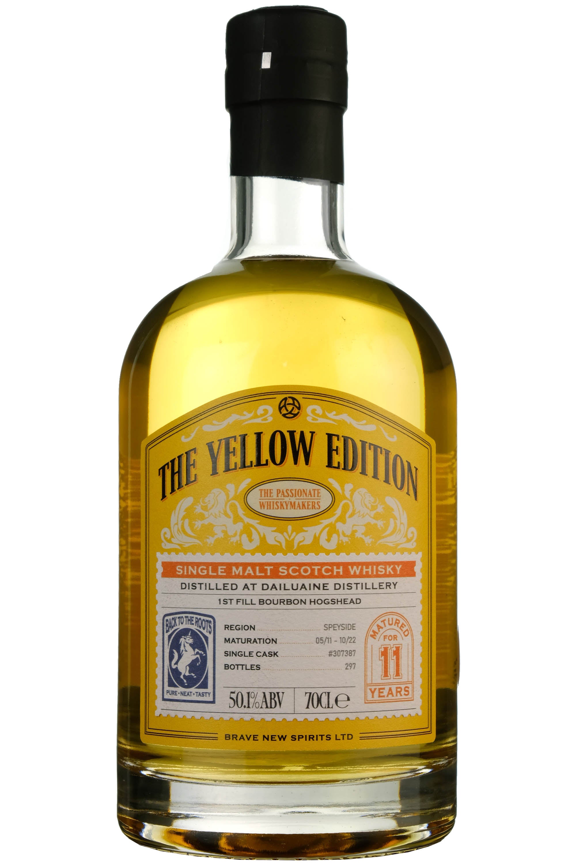 Dailuaine 2011-2022 | 11 Year Old Brave New Spirits The Yellow Edition Single Cask 307387