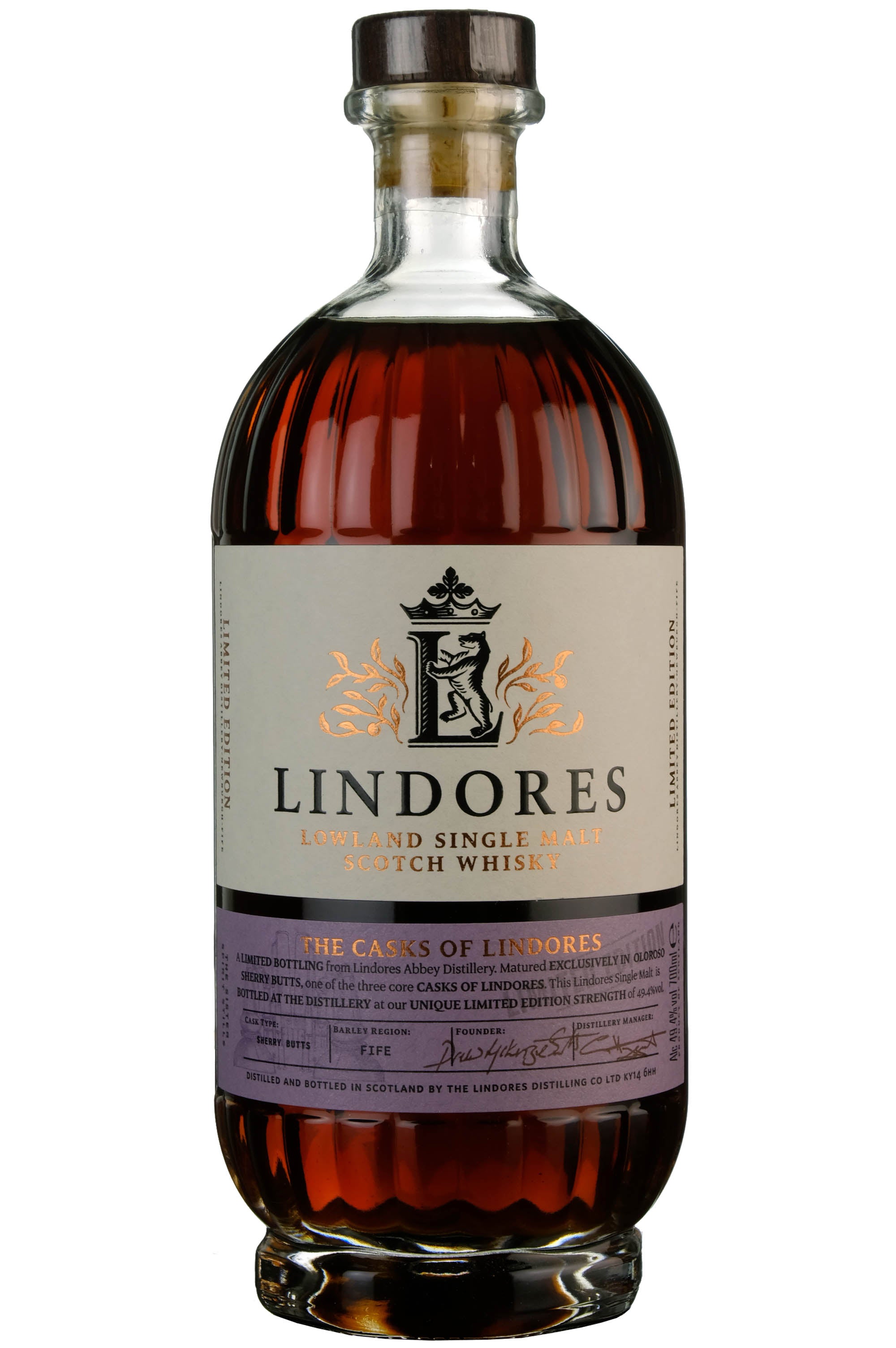 Lindores Abbey Oloroso Sherry Butts